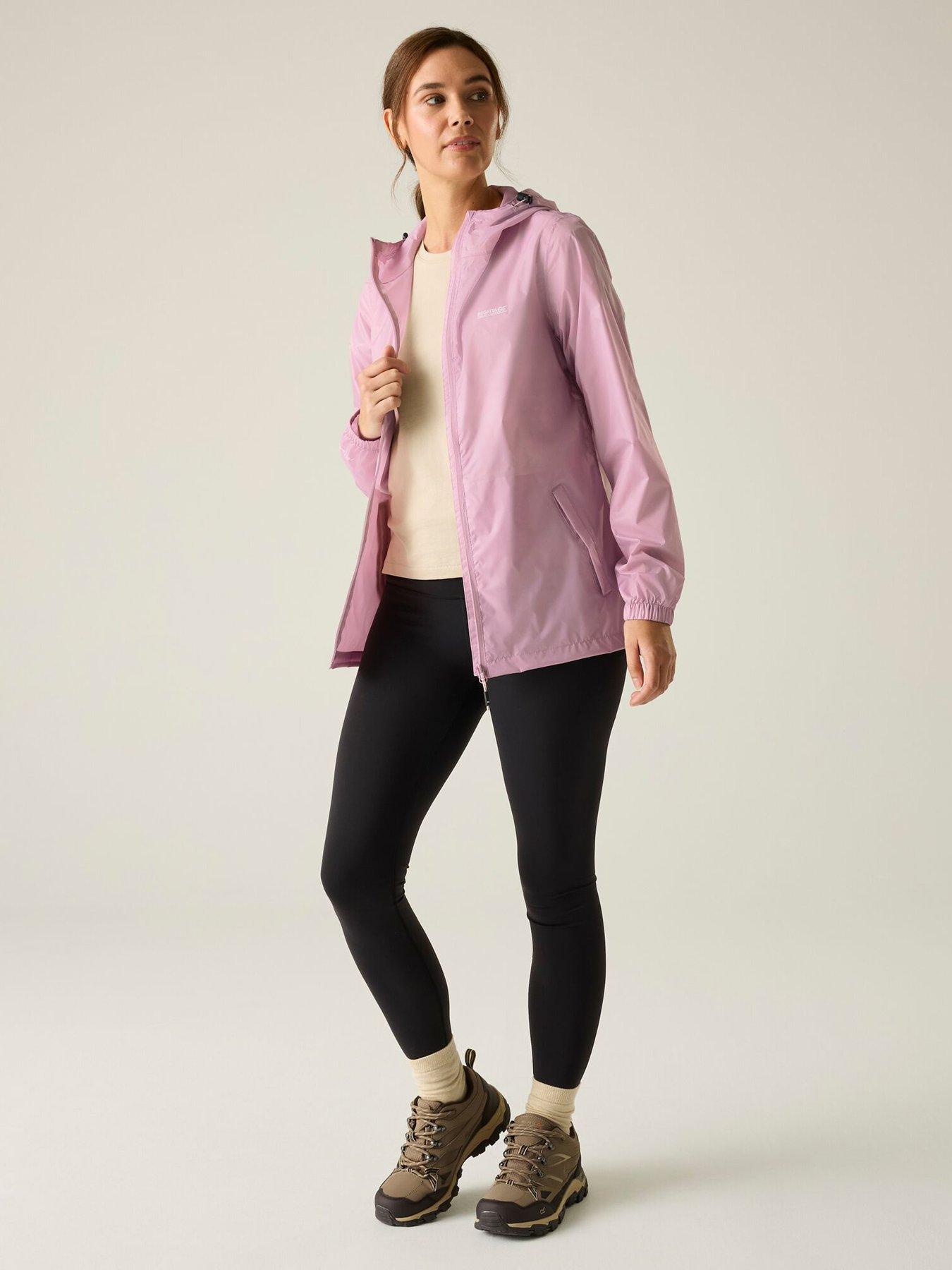 Image 4 of 7 of Regatta Womens Pack It Iii Jacket - Pink