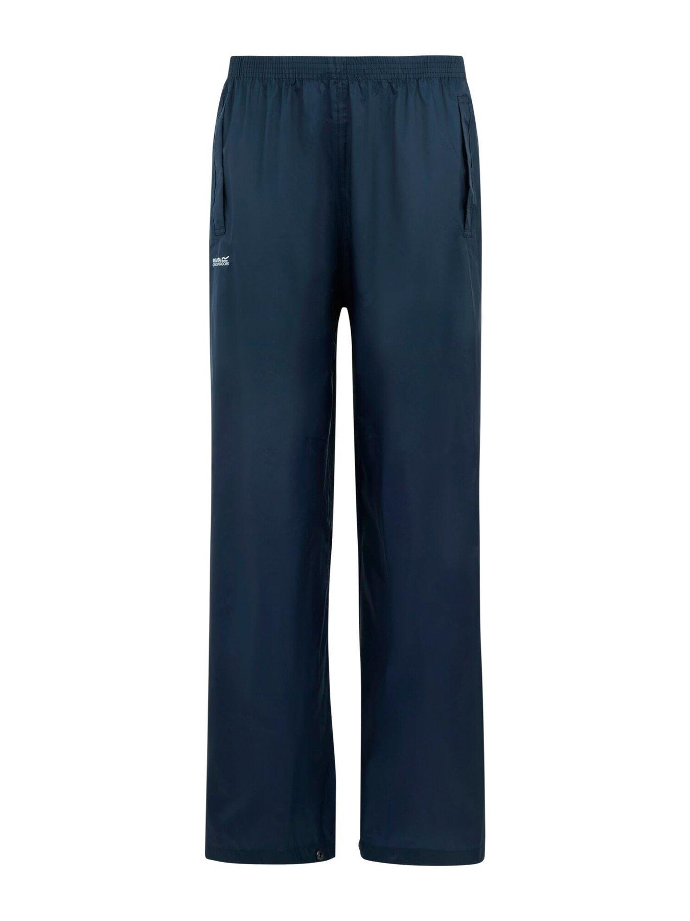  image of regatta-womens-pack-it-over-trousers-navy