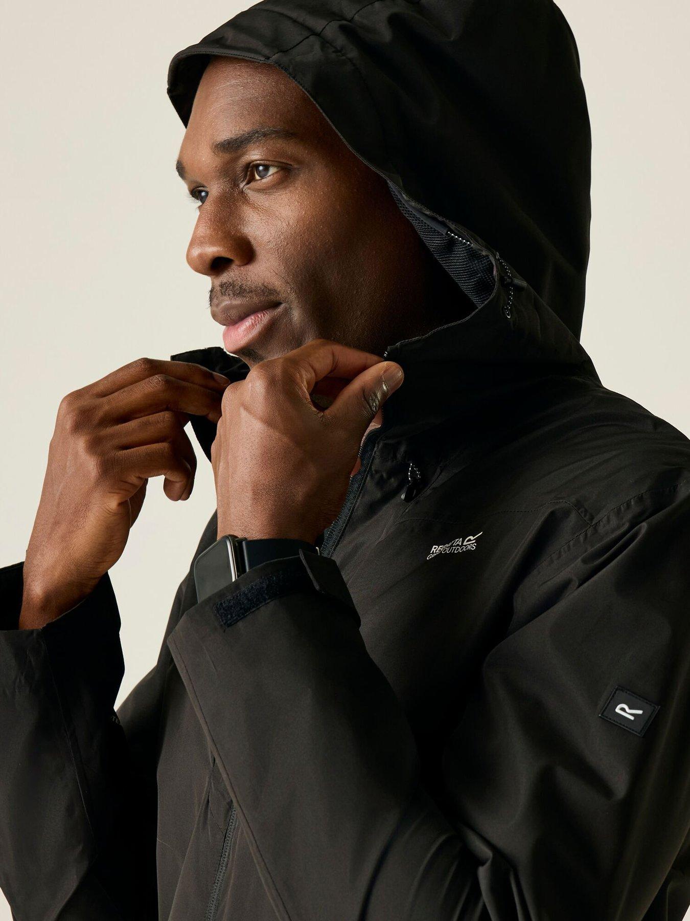 Image 5 of 7 of Regatta Mens Calderdale Jacket - Black