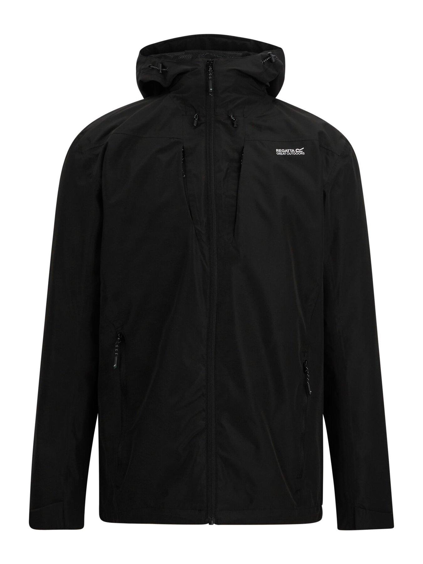 Image 6 of 7 of Regatta Mens Calderdale Jacket - Black
