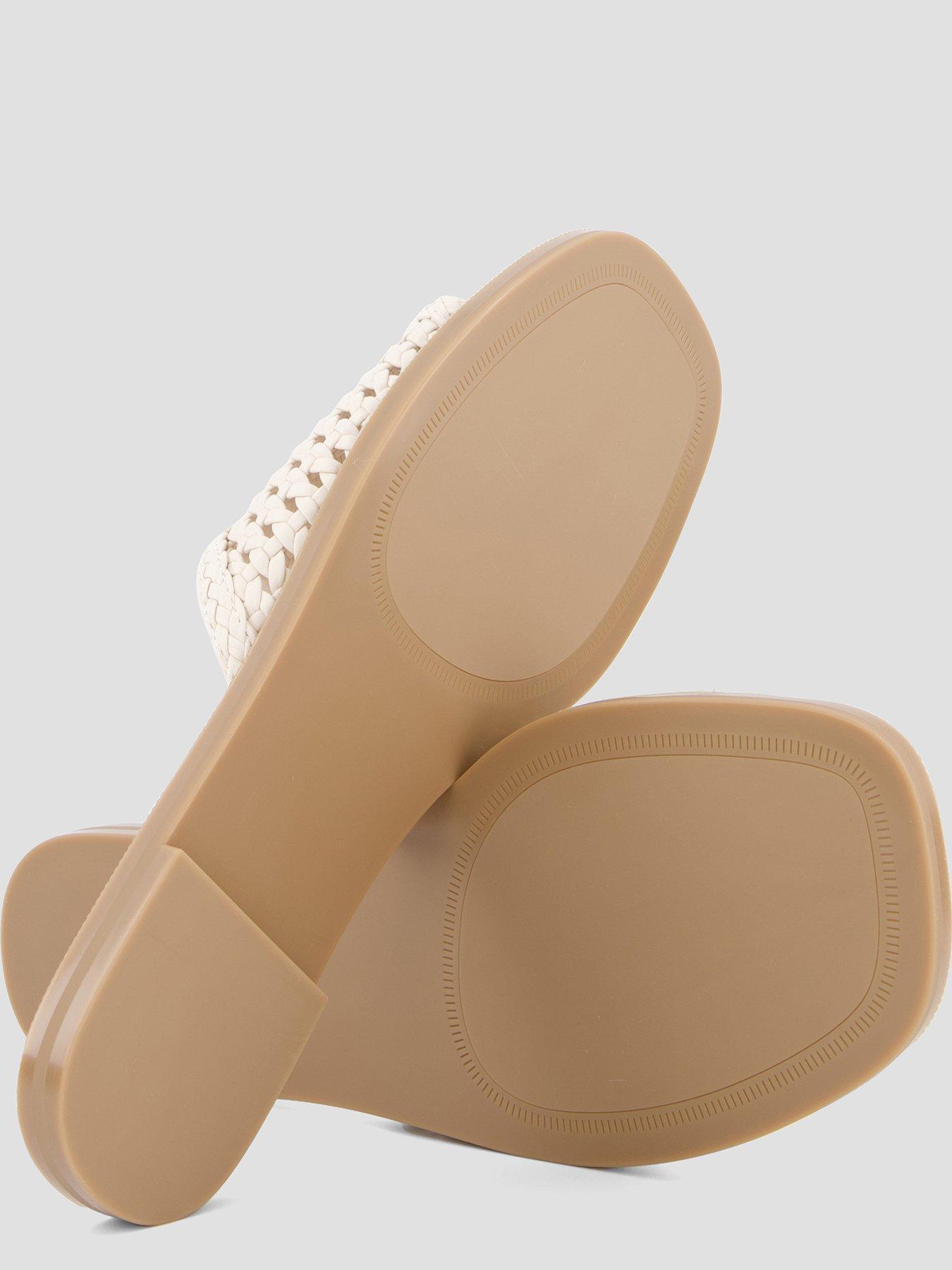 Image 4 of 7 of The Very Collection Knotted Slider - Cream