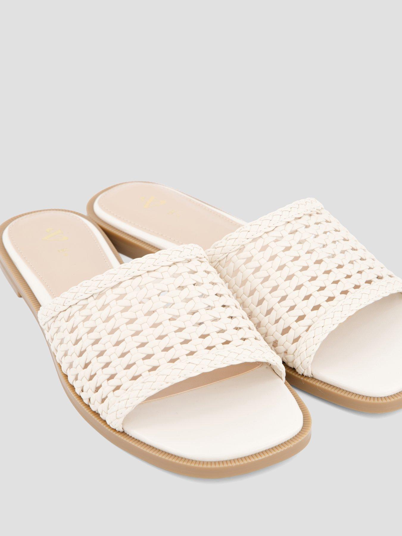 Image 5 of 7 of The Very Collection Knotted Slider - Cream