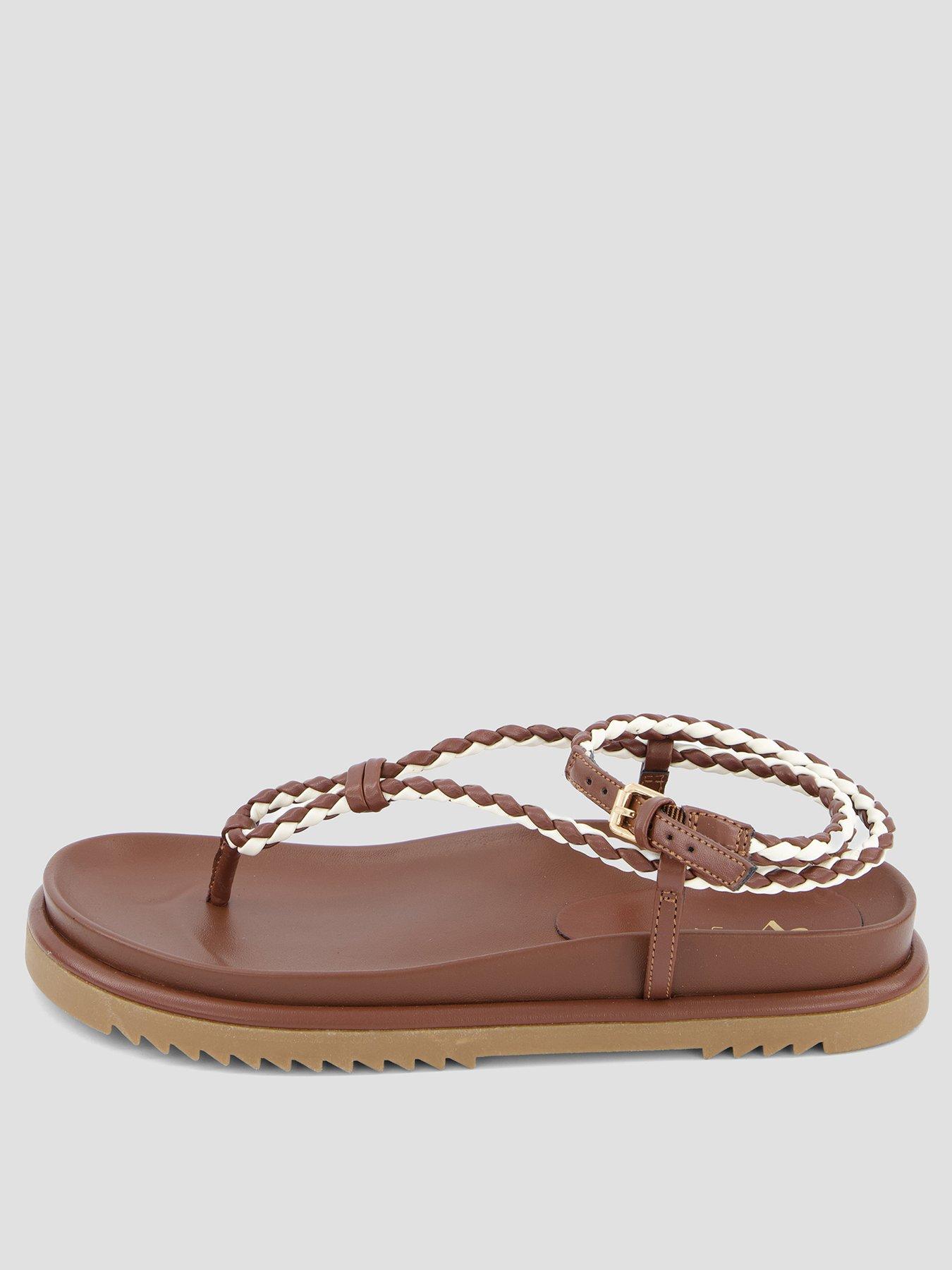  image of the-very-collection-roped-footbed-sandal-tan