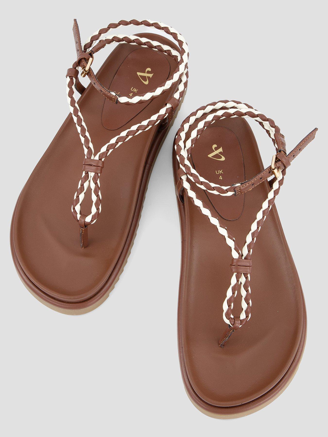  image of the-very-collection-roped-footbed-sandal-tan