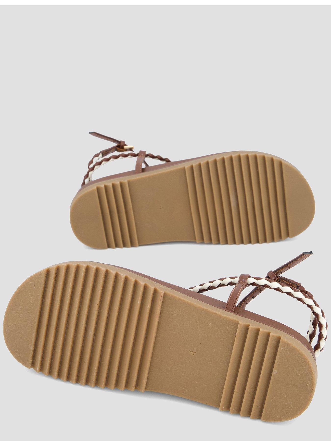  image of the-very-collection-roped-footbed-sandal-tan