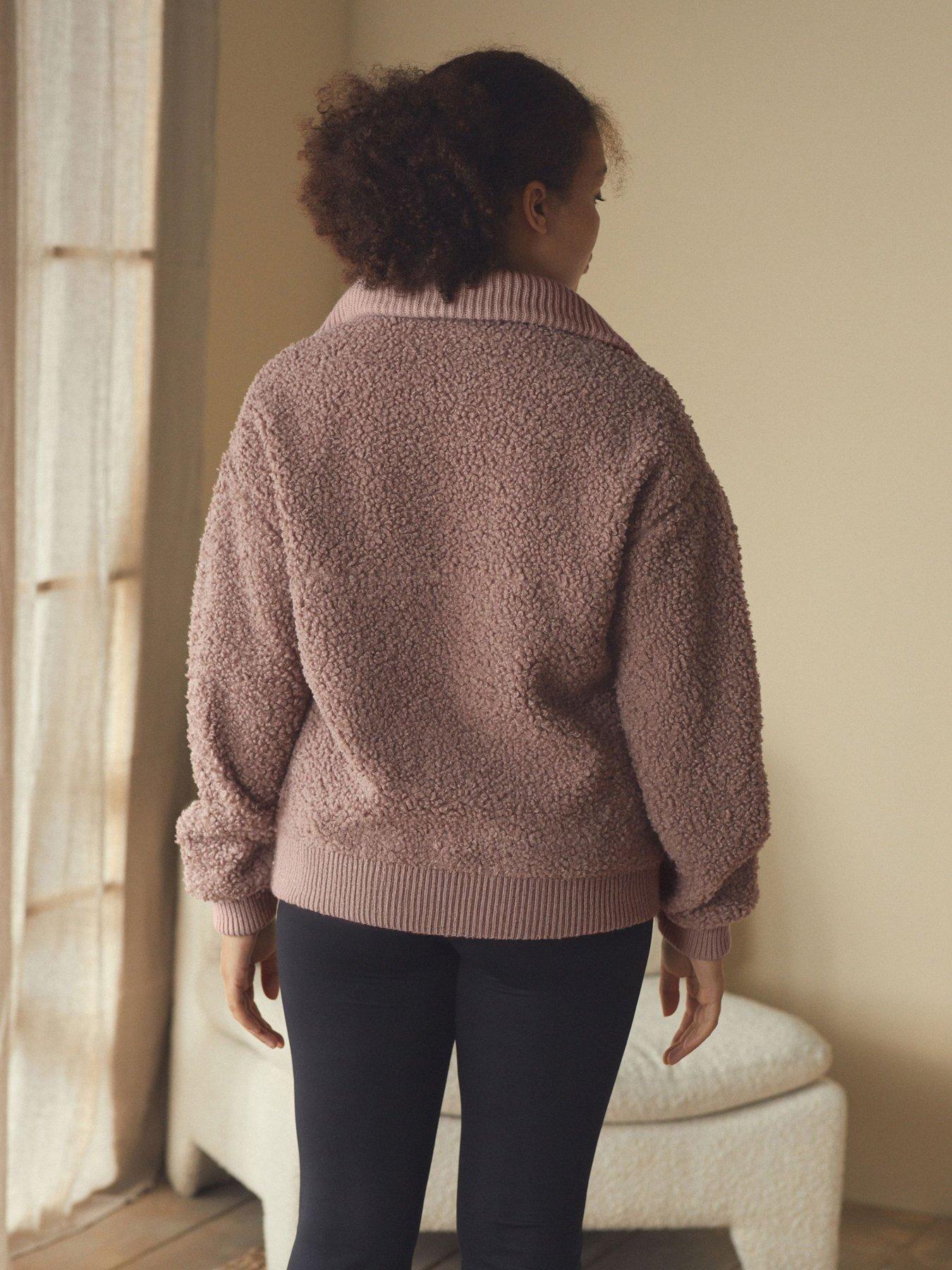 Image 2 of 4 of B By Ted Baker Zip Top Fleece - Pink