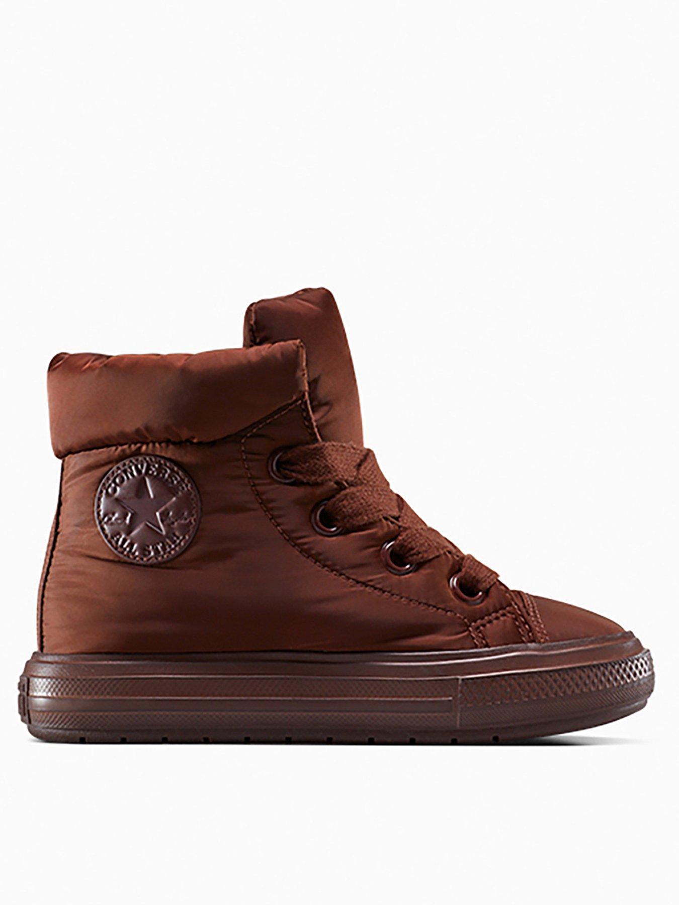 Image 1 of 7 of Converse Womens Chuck Taylor All Star Hi Elements Boot - Brown