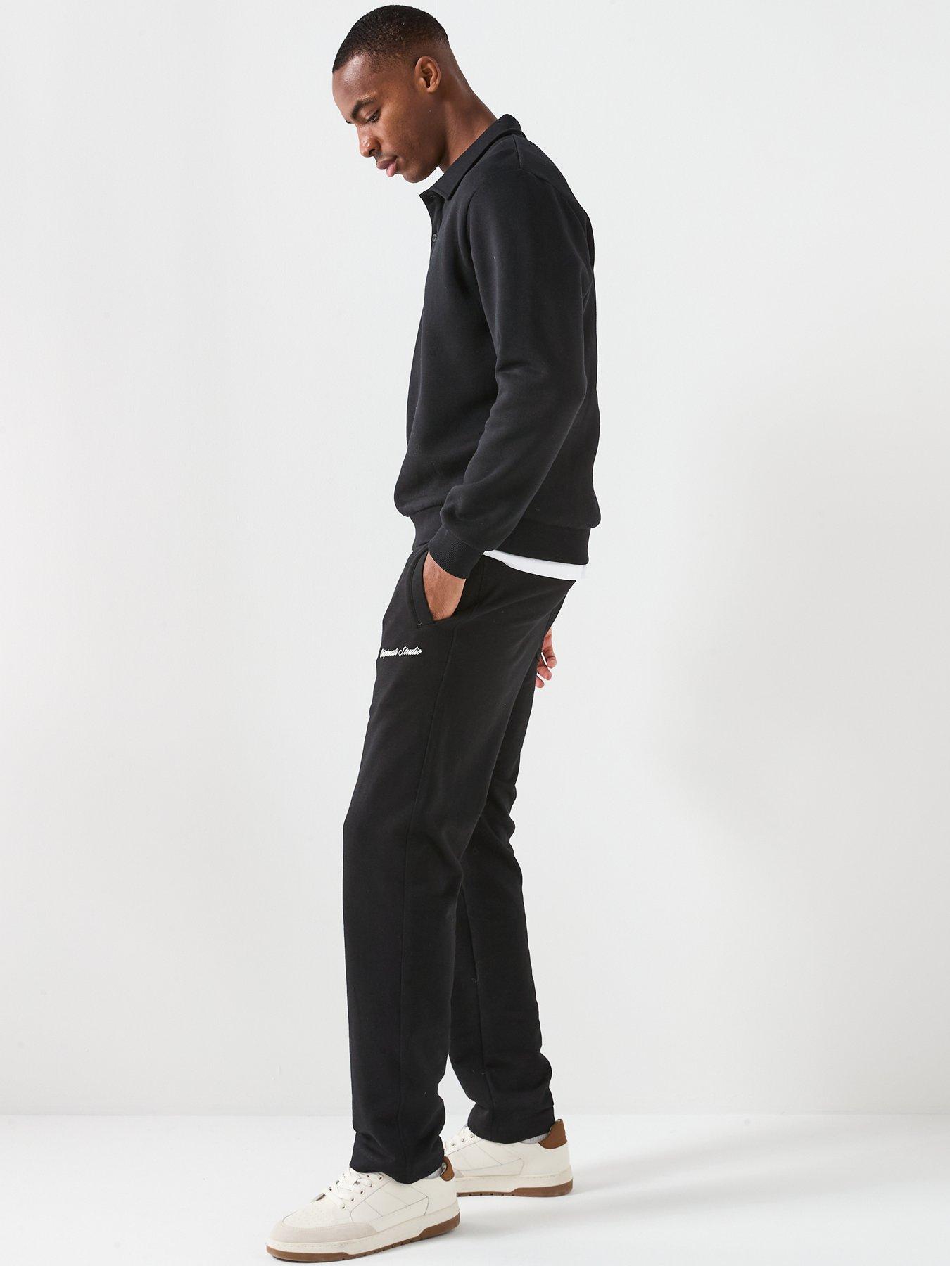  image of jack-jones-norrebro-joggers-black