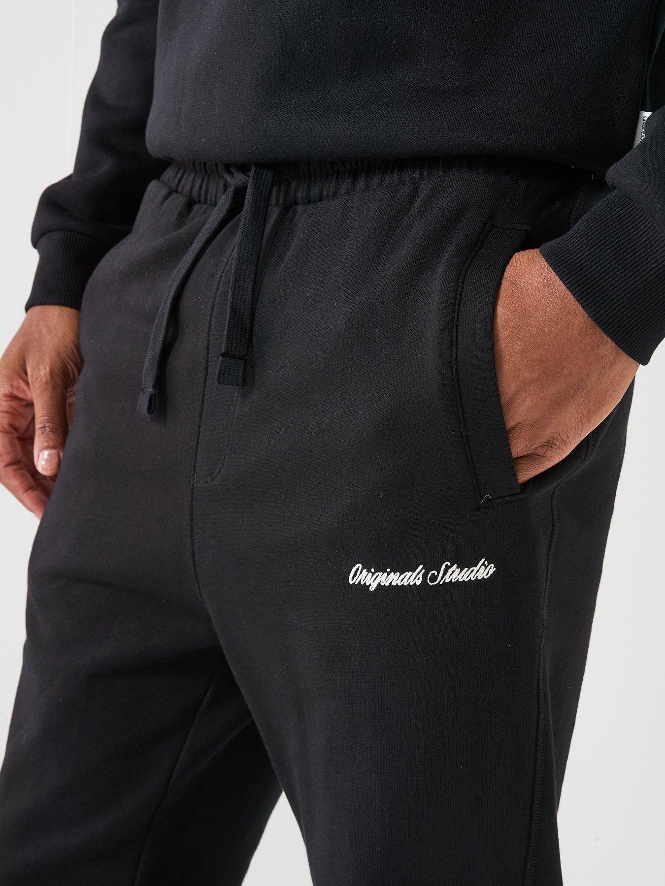  image of jack-jones-norrebro-joggers-black