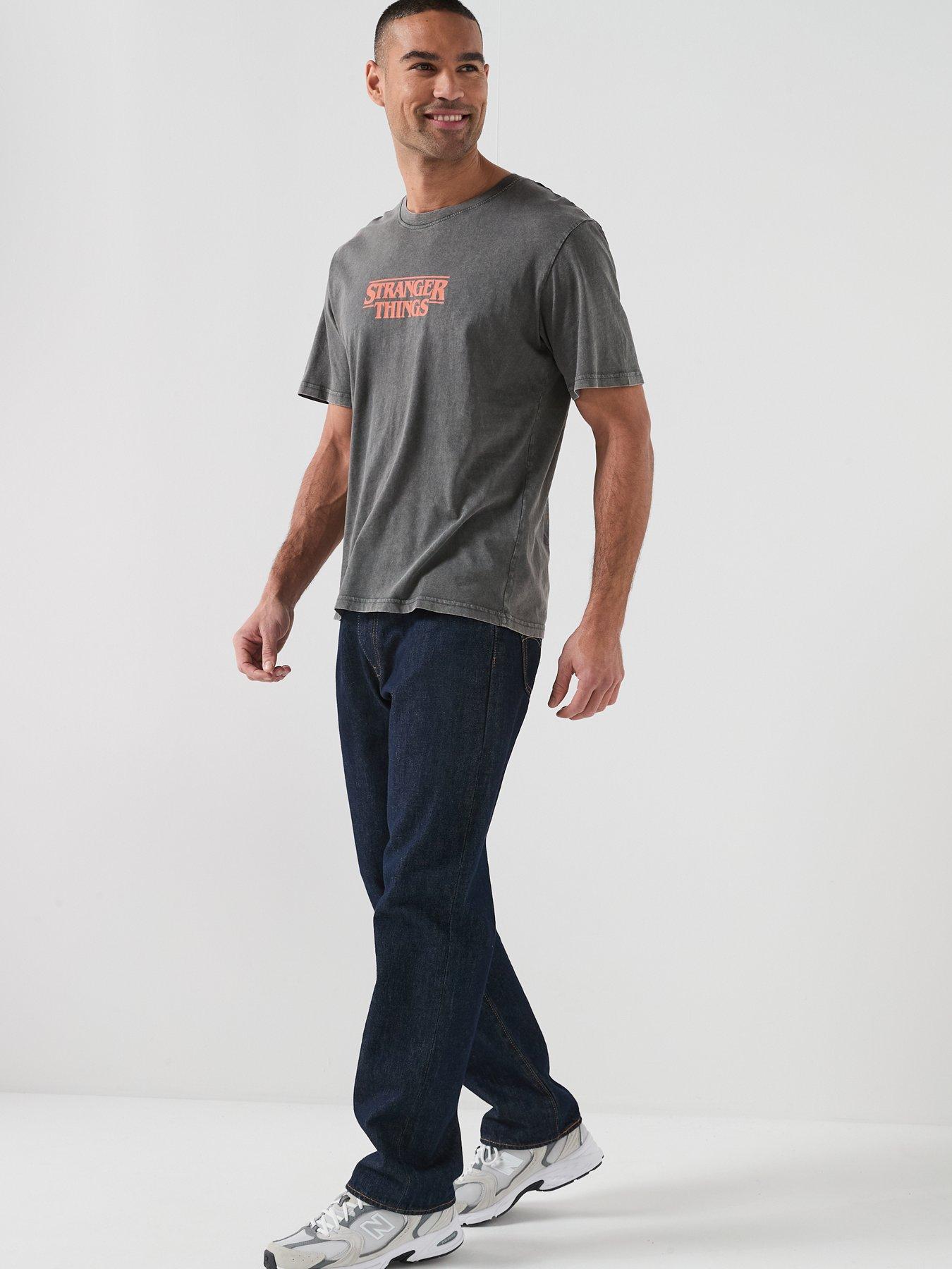 Image 3 of 5 of Jack & Jones Stranger Things Short Sleeve T-Shirt - Grey