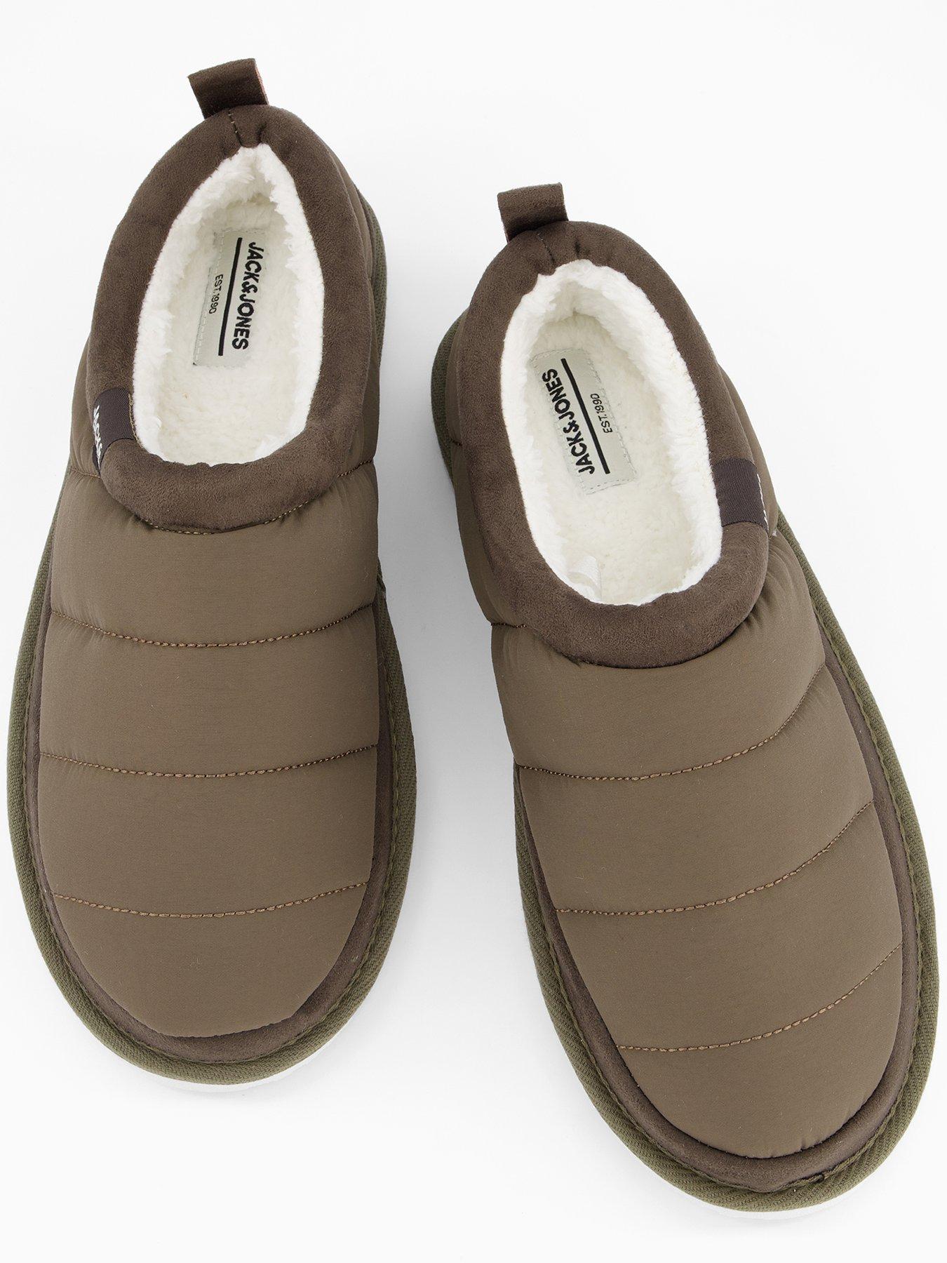  image of jack-jones-mule-slipper-green