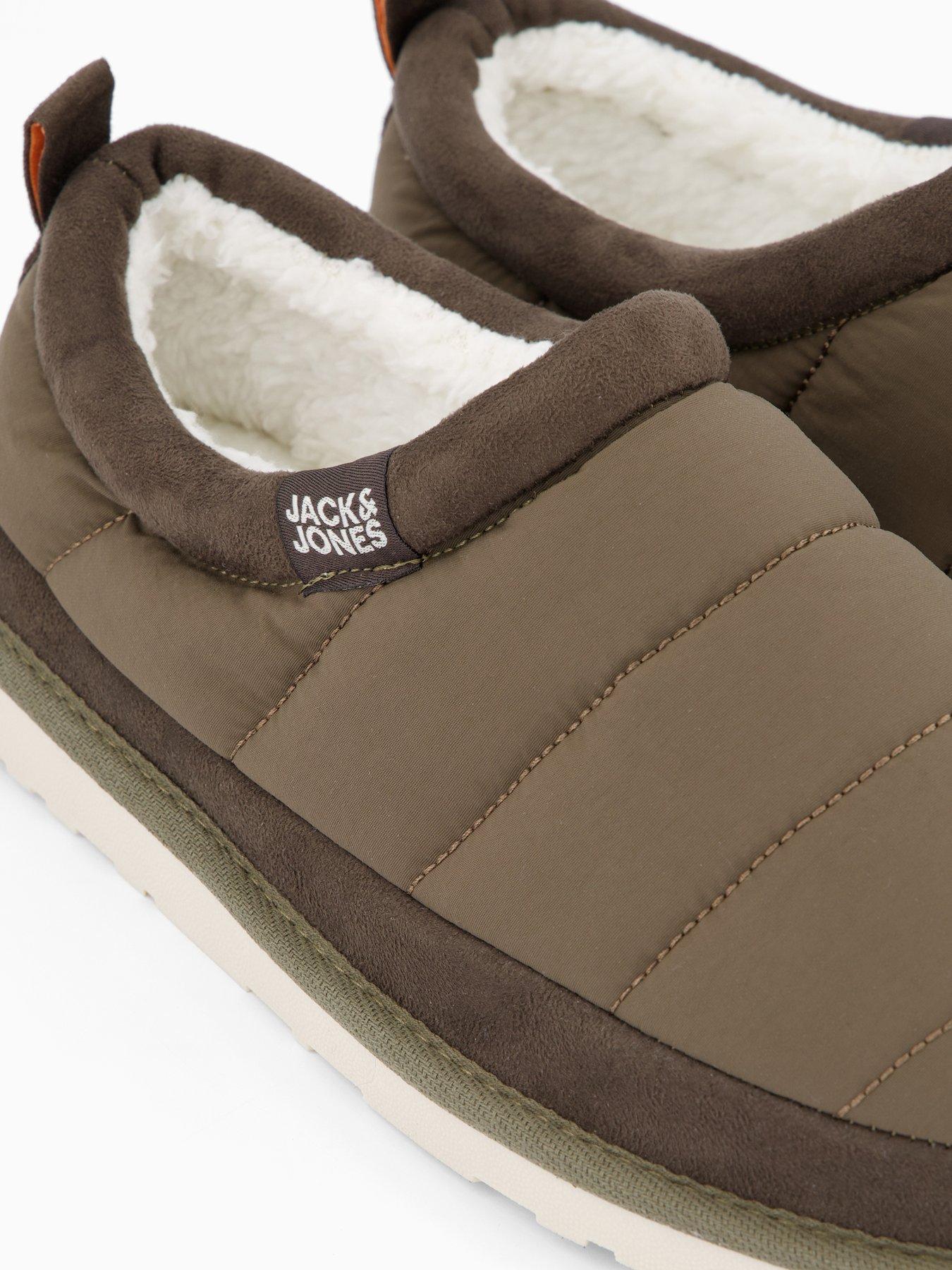  image of jack-jones-mule-slipper-green