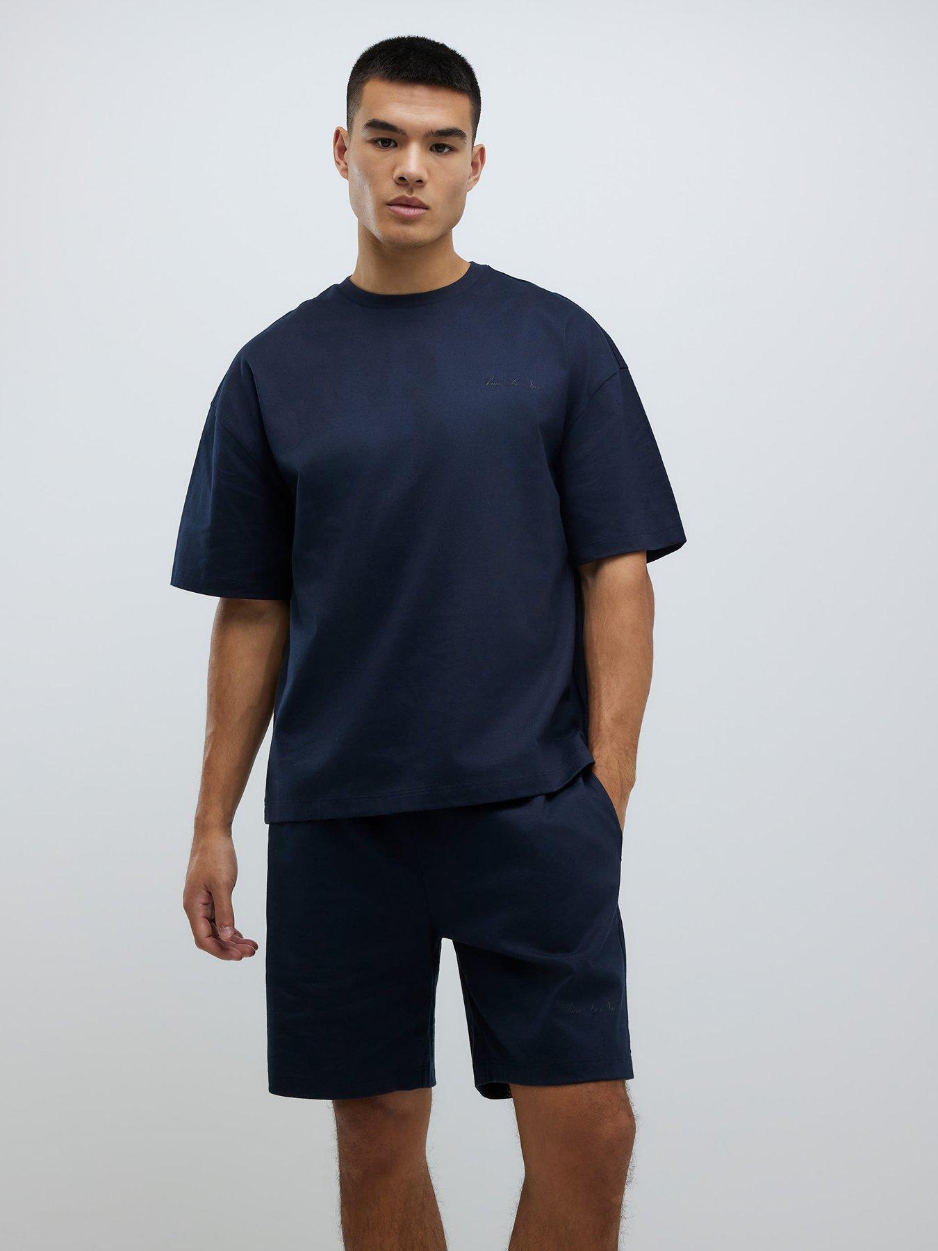 River Island River Island Japanese Print Oversized T-shirt And Short Set