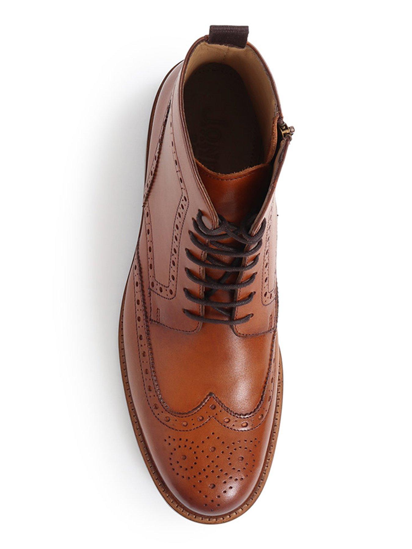  image of jones-bootmaker-fletcher-lace-up-boot