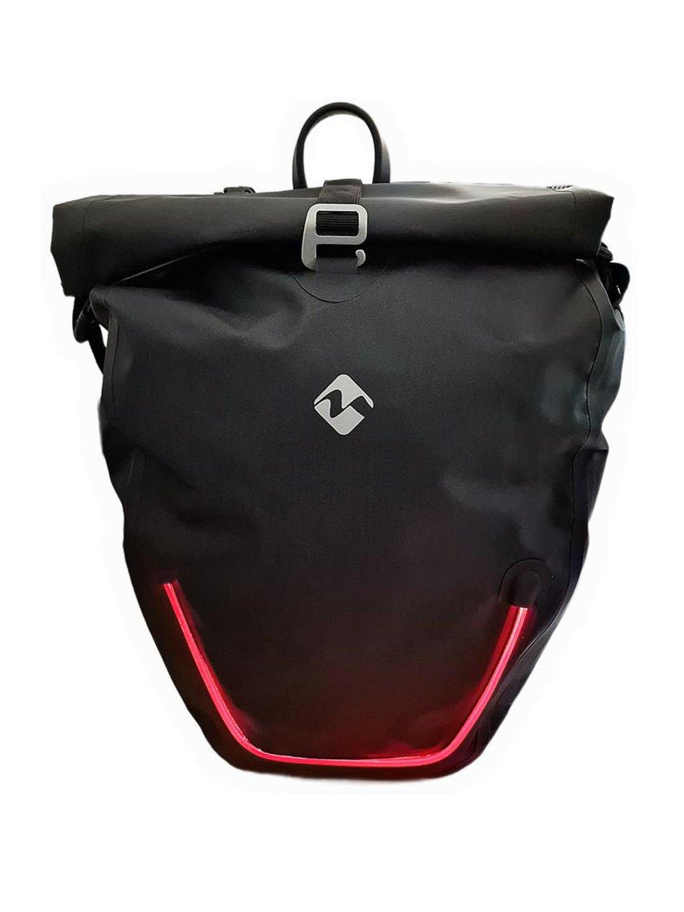 AWE LED Hi Visibility Pannier Bag 100% Waterproof Bike/E-Bike 23 Litres