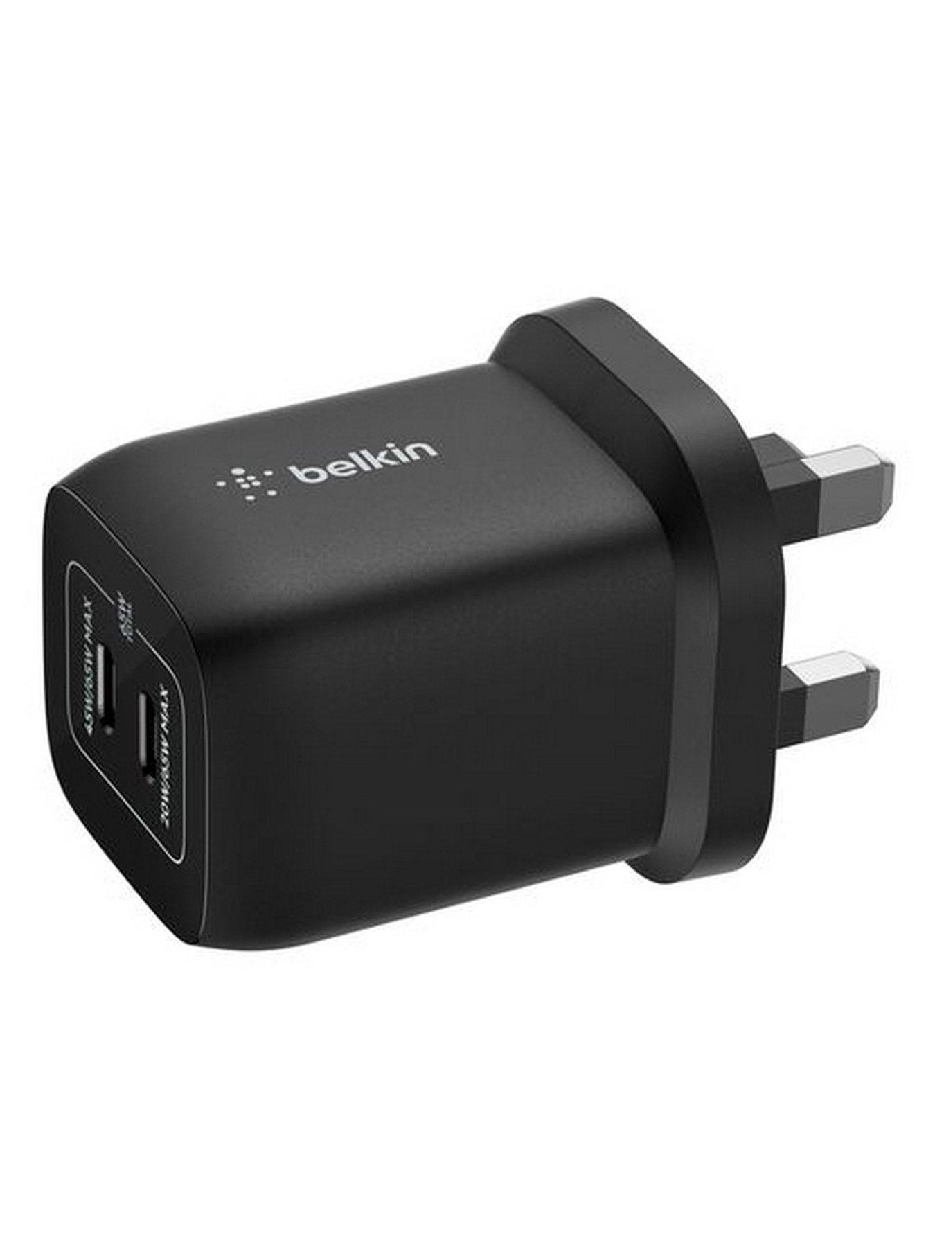  image of belkin-65w-dual-usb-c-wall-charger-made-for-nintendo-switch