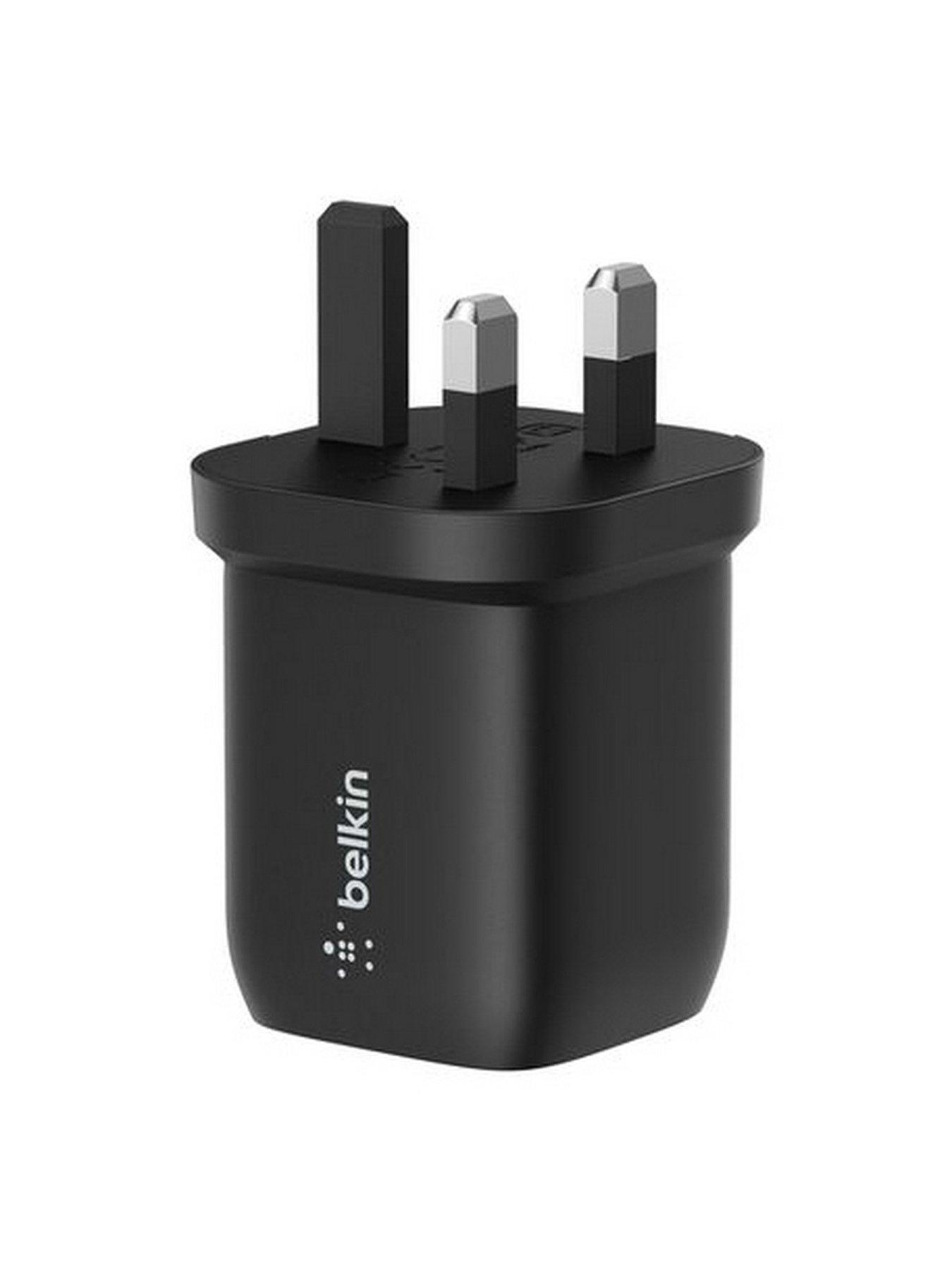  image of belkin-65w-dual-usb-c-wall-charger-made-for-nintendo-switch