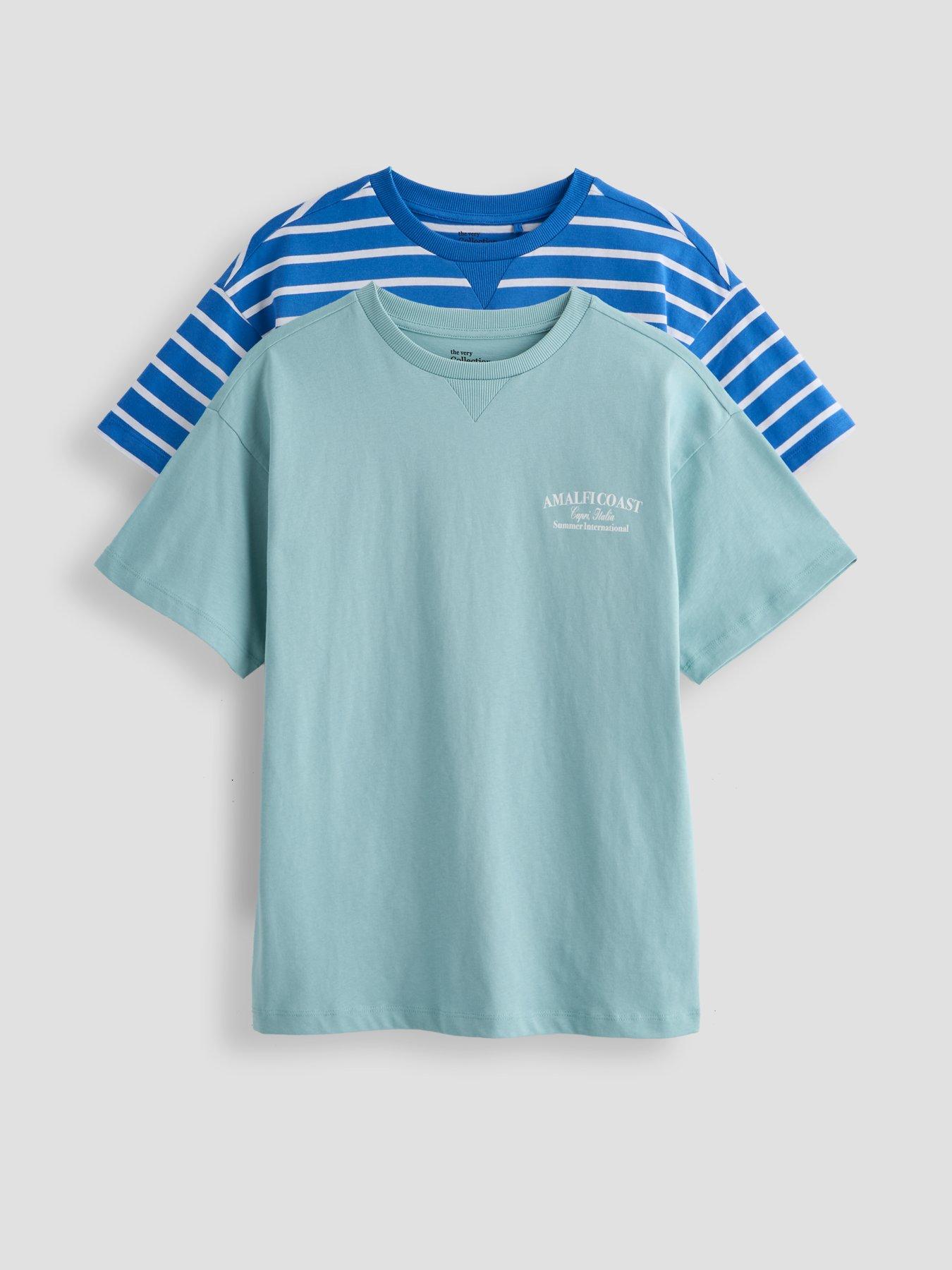 The Very Collection Boys 2 Pack Tshirt - Multi