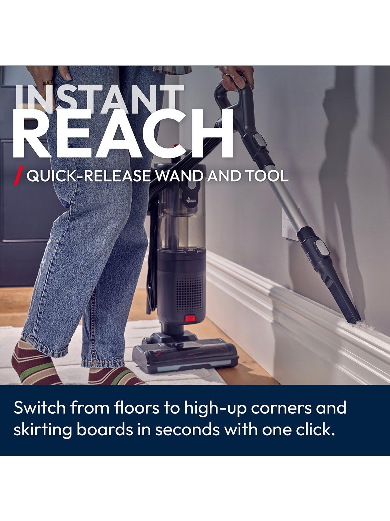 Image 4 of 8 of Hoover HL2 Pet Upright Vacuum Cleaner&nbsp;(HL210PTT), 850W motor Lift Away Corded Bagless, 2-year warranty, Anti Twist Hair Wrap, LED Light, Titanium