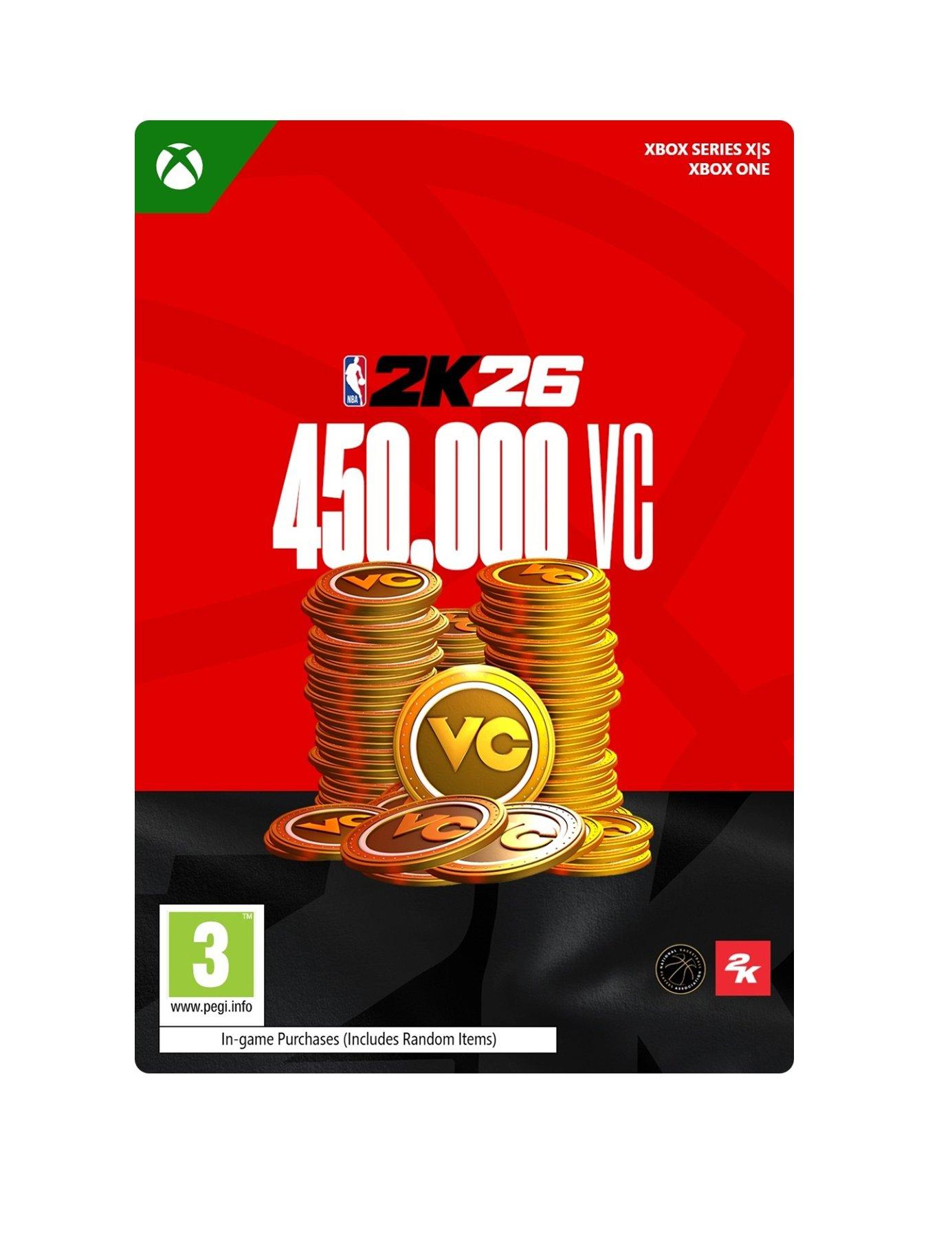 Image 1 of 1 of Xbox NBA 2K26 450,000 Virtual Currency Pack (Digital Download)