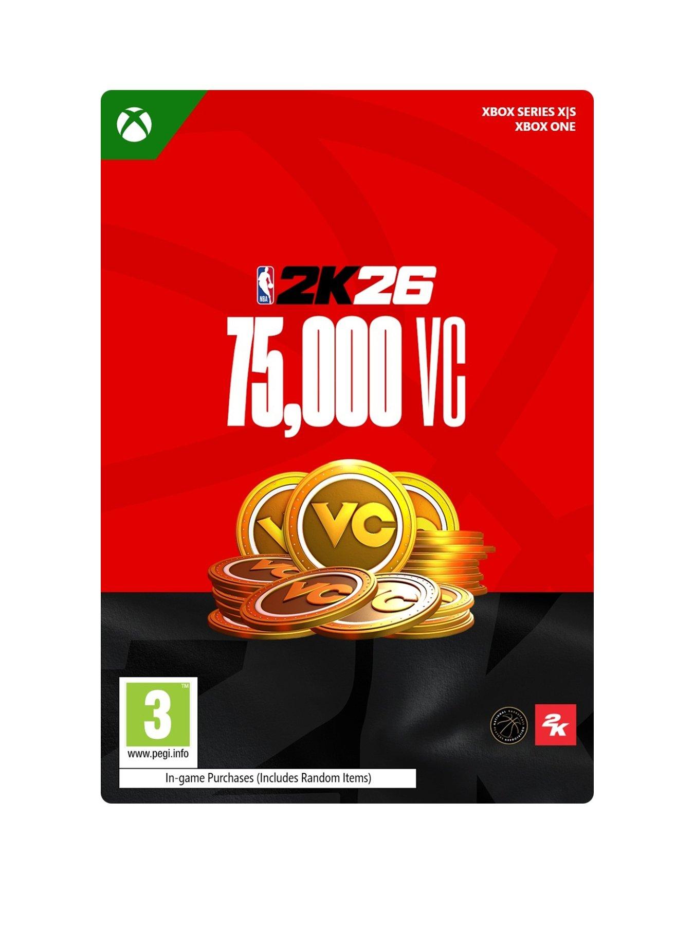 Image 1 of 1 of Xbox NBA 2K26 - 75,000 Virtual Currency Pack (Digital Download)