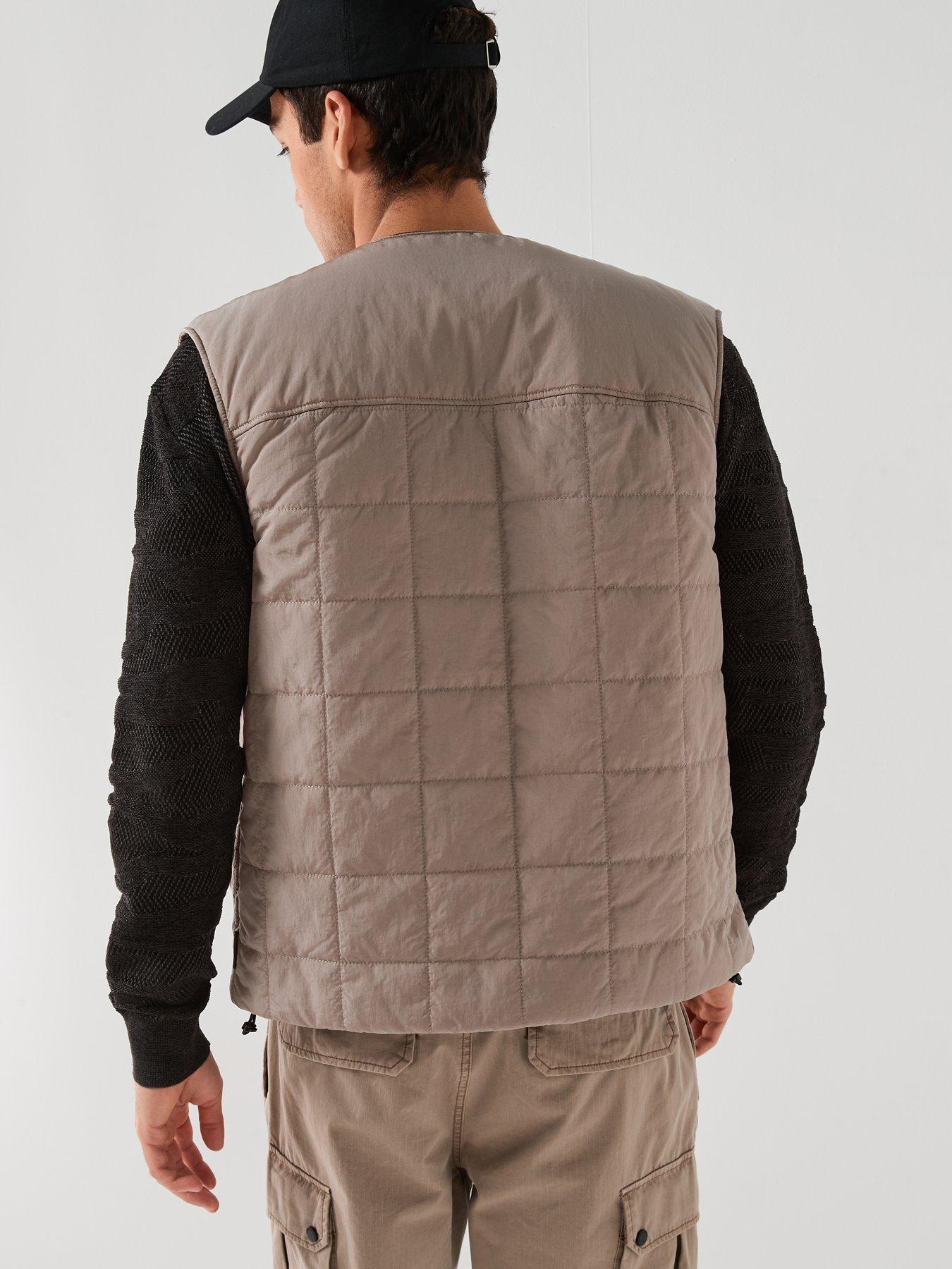 Image 2 of 6 of Armani Exchange Utilty Gilet - Natural