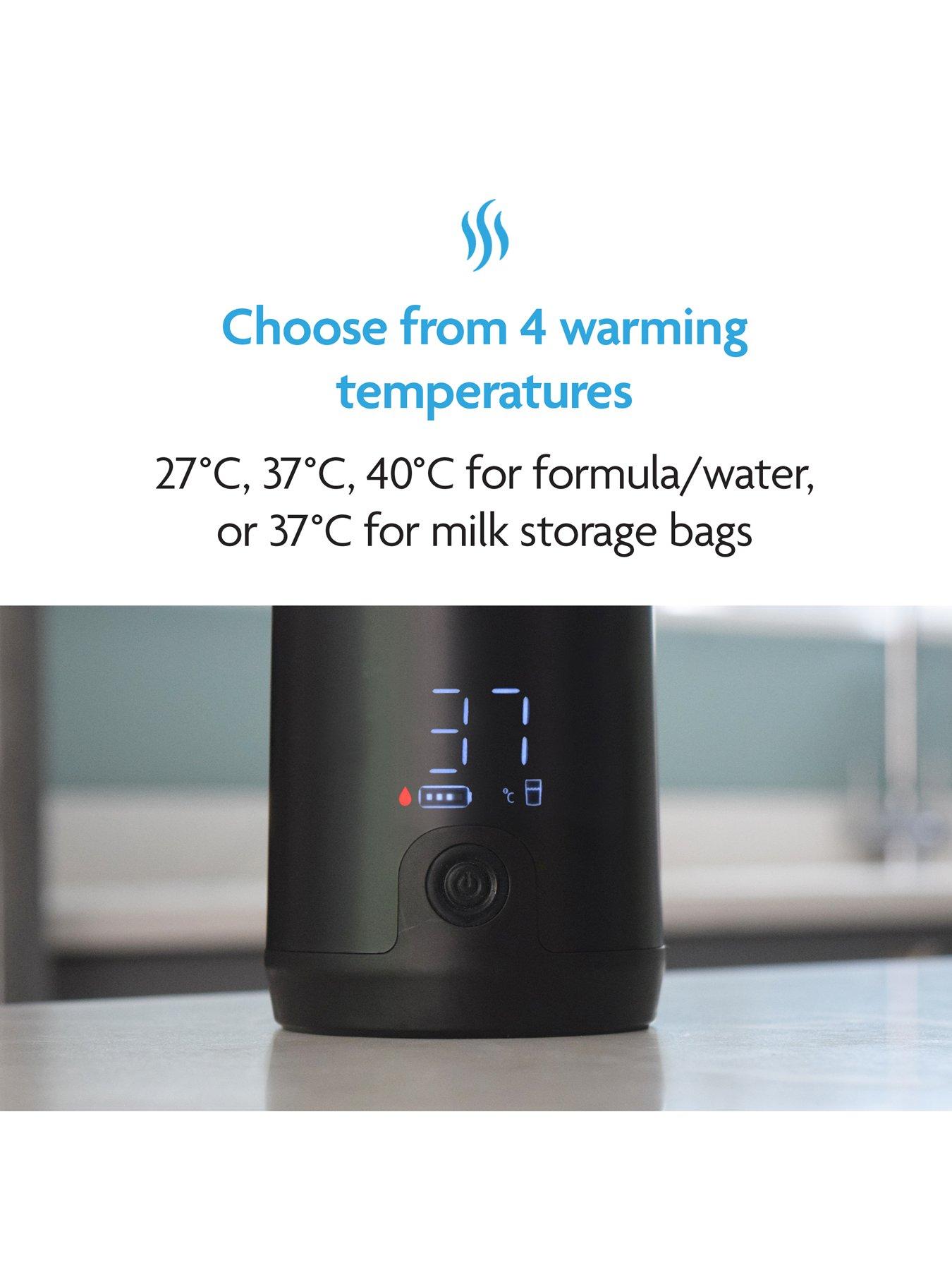  image of baby-brezza-superfast-portable-bottle-warmer-all-black