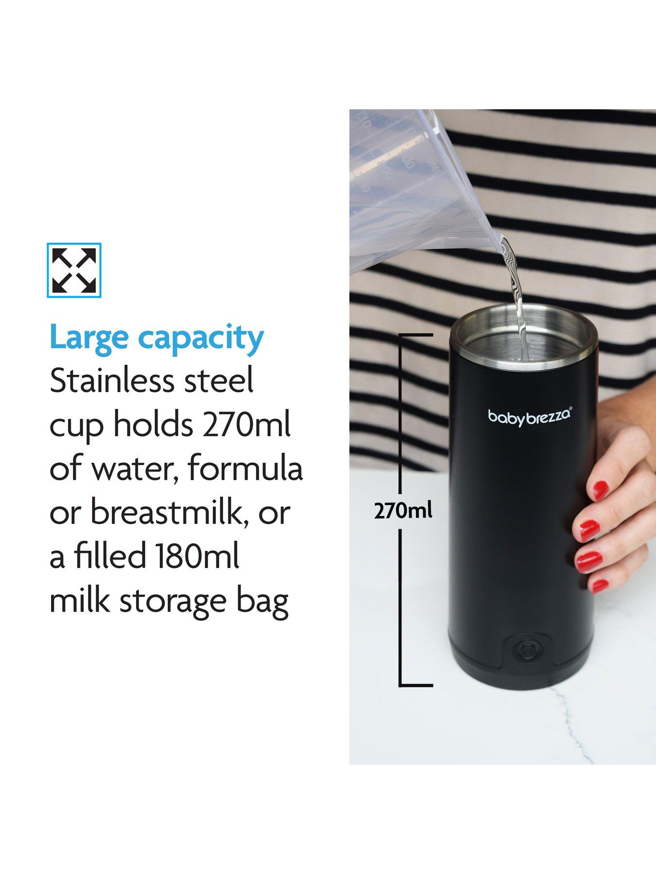  image of baby-brezza-superfast-portable-bottle-warmer-all-black