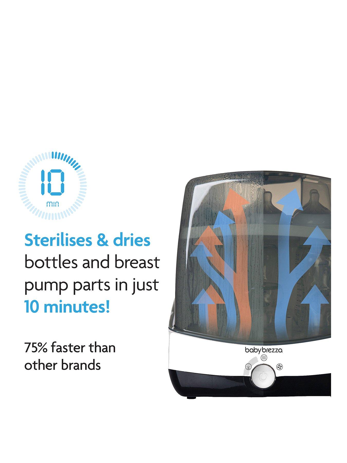 Image 2 of 7 of Baby Brezza SuperFast Steriliser-Dryer / White