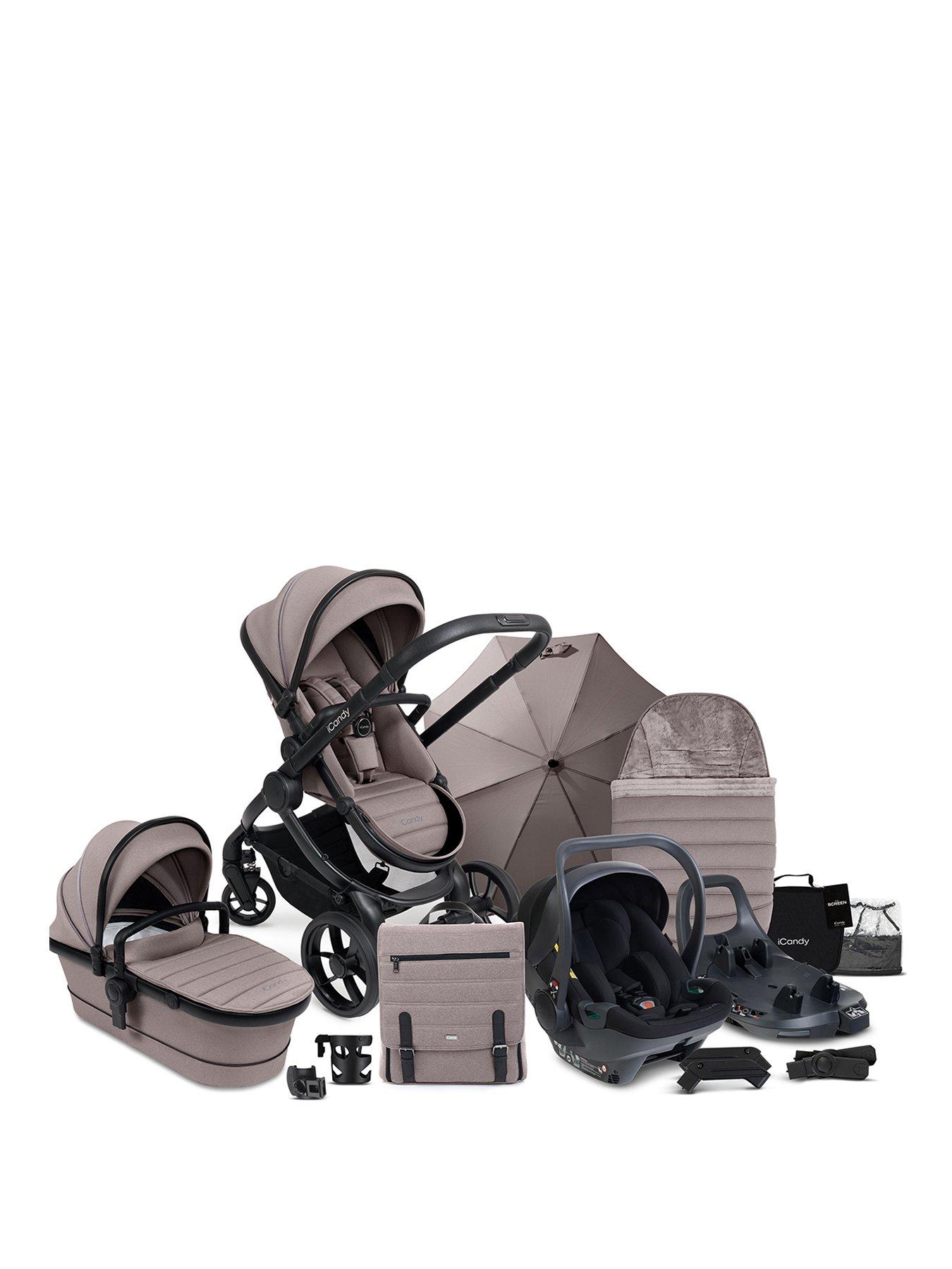 iCandy Peach7 Travel System Bundle - Porcini