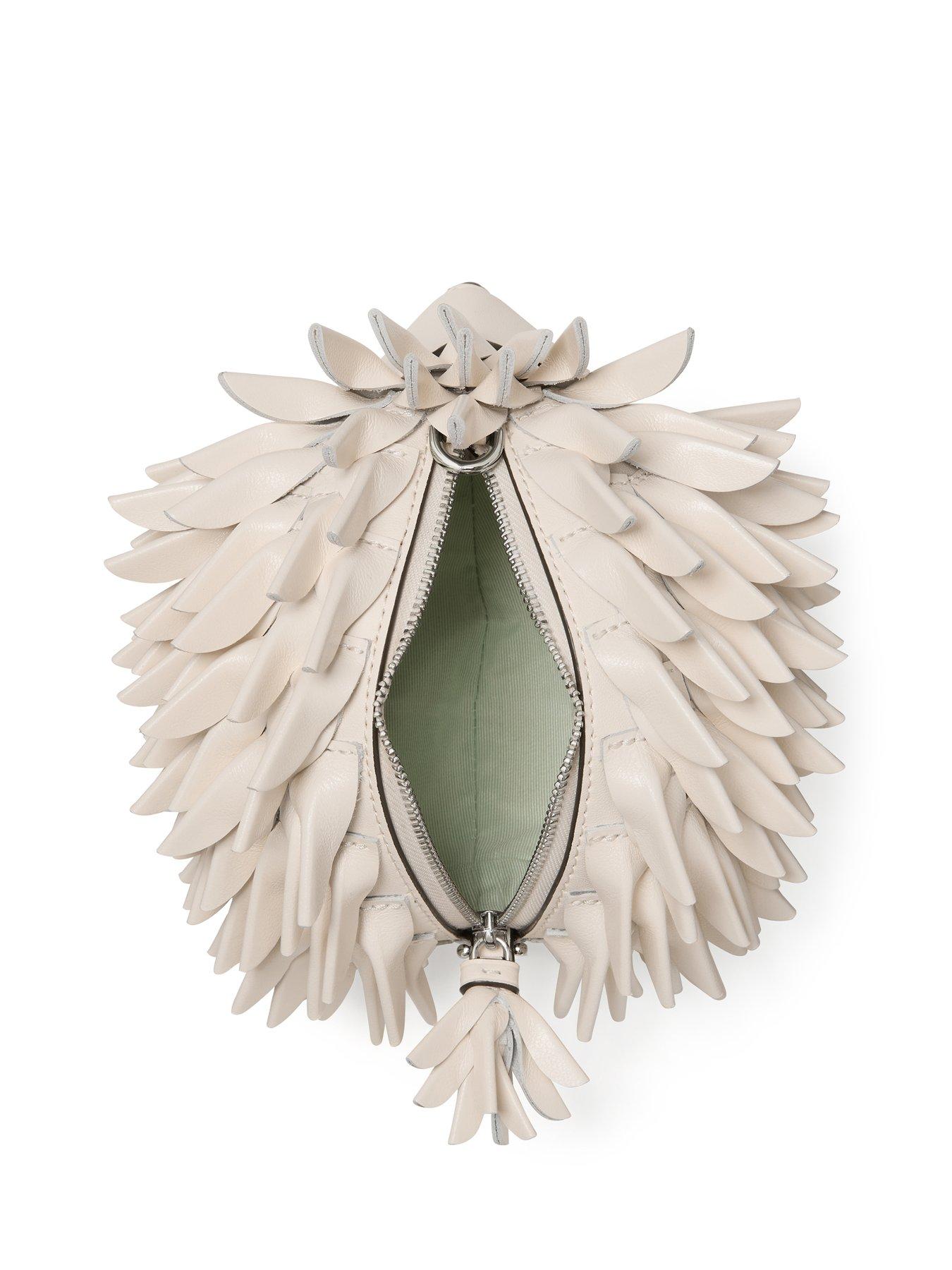  image of kate-spade-new-york-critters-hedgehog-mini-bag-cream