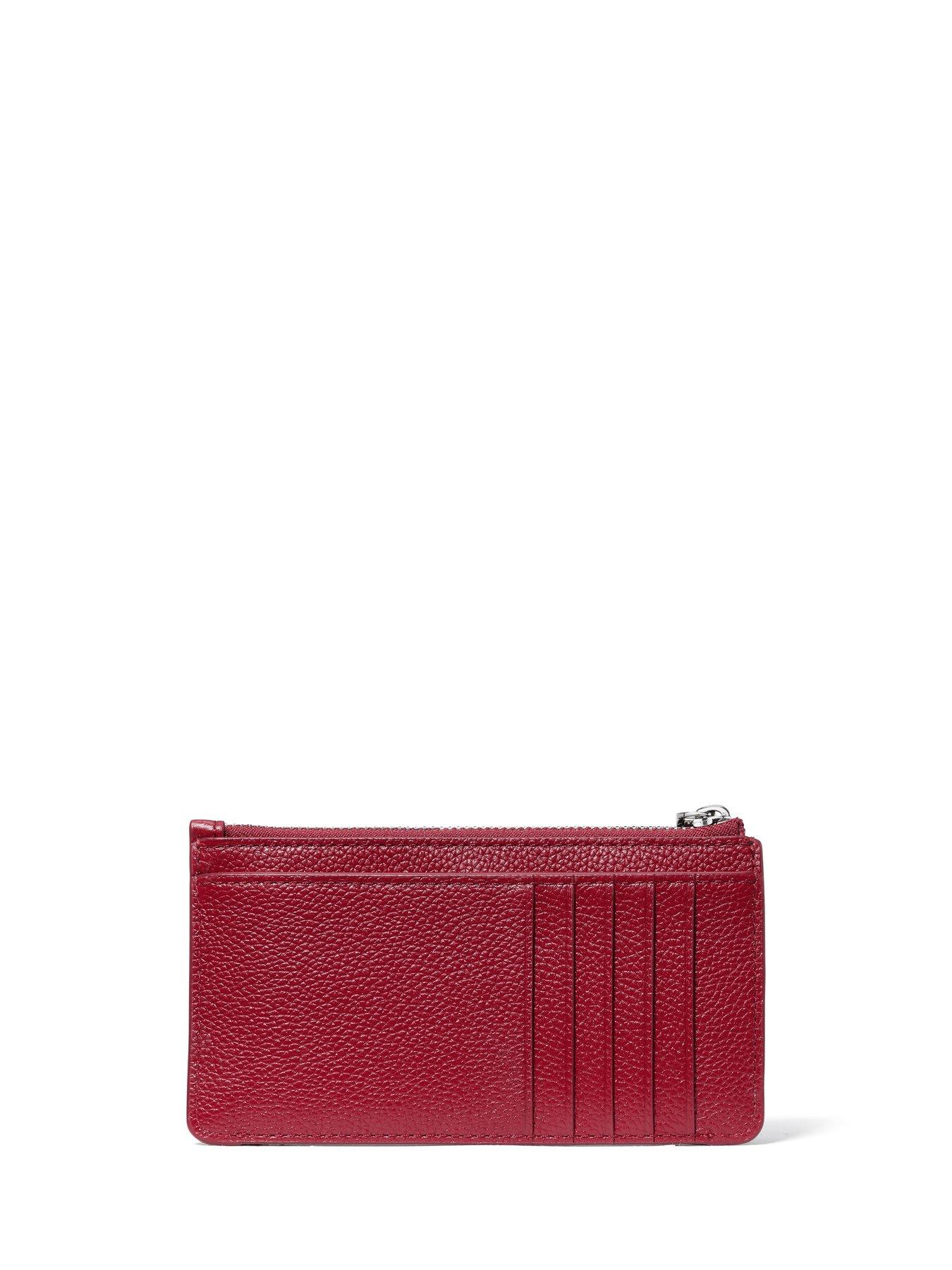  image of kate-spade-new-york-loop-east-west-zip-pebbled-leather-card-case-red