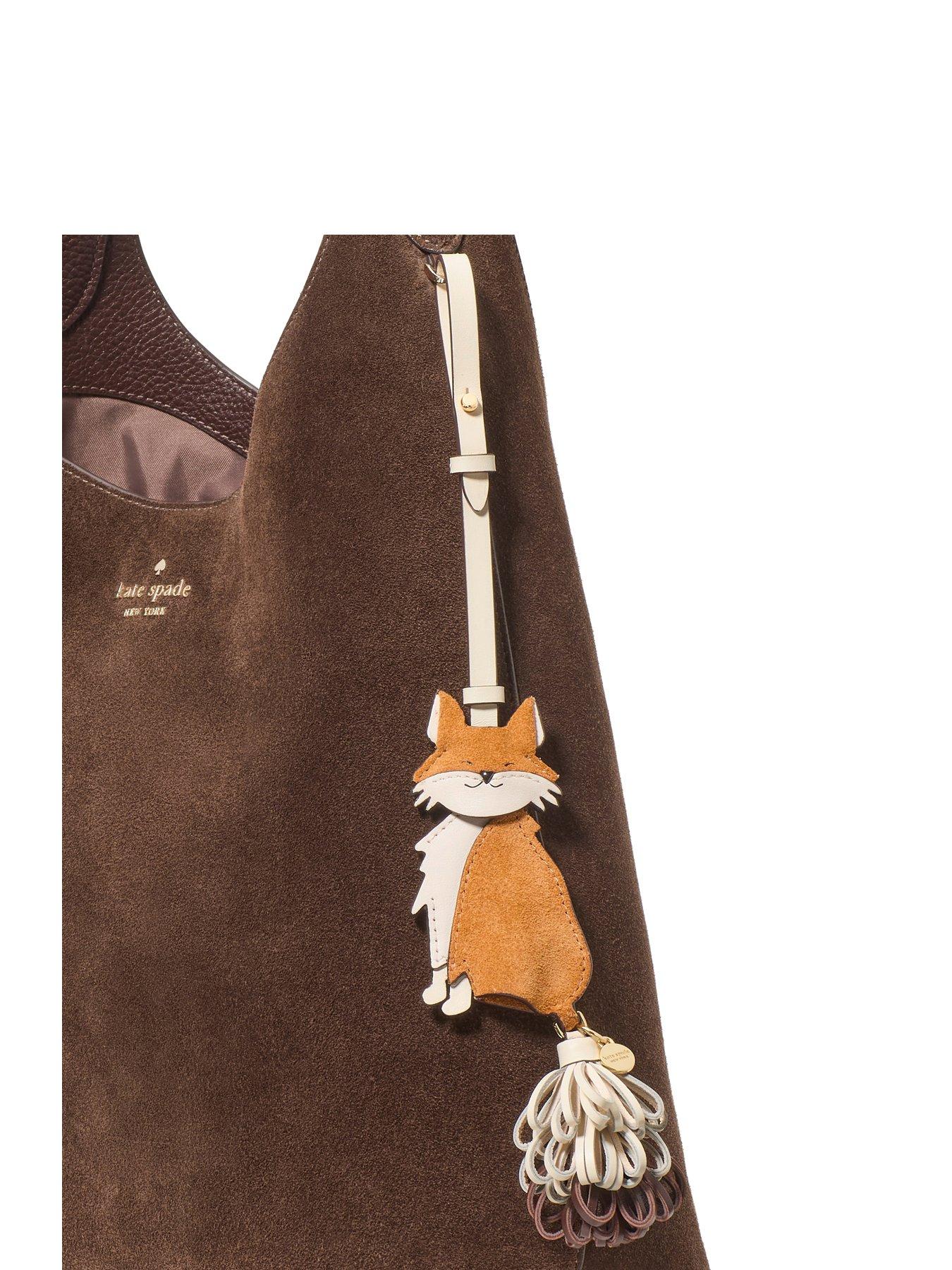 stillFront image of kate-spade-new-york-critters-ginger-fox-bag-charm-brown