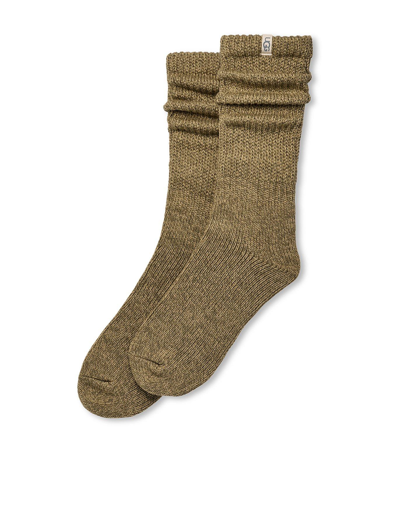 Image 1 of 1 of UGG Tyla Slouchy Crew II Socks - Green