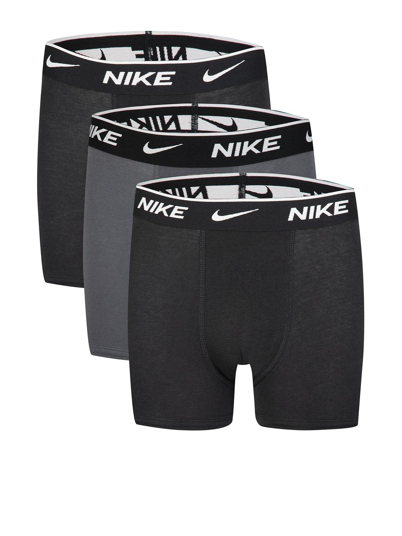Nike Nhb Nhb E Day 3-Pack Cotton Stretch Boxers - Black