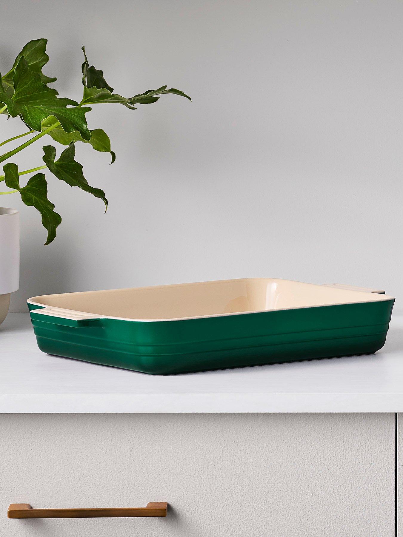 Le Creuset Stoneware Classic Rectangular Dish 32cm Cactus