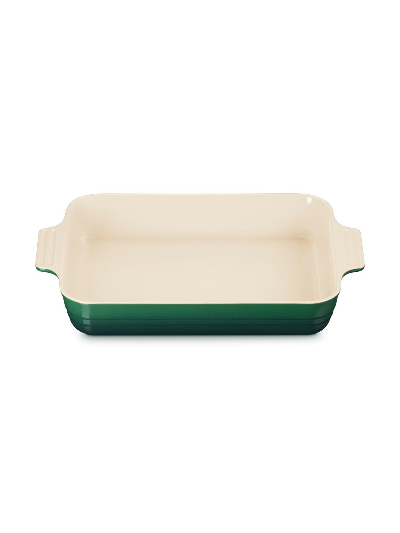 Image 3 of 5 of Le Creuset Stoneware Classic Rectangular Dish 32cm Juniper