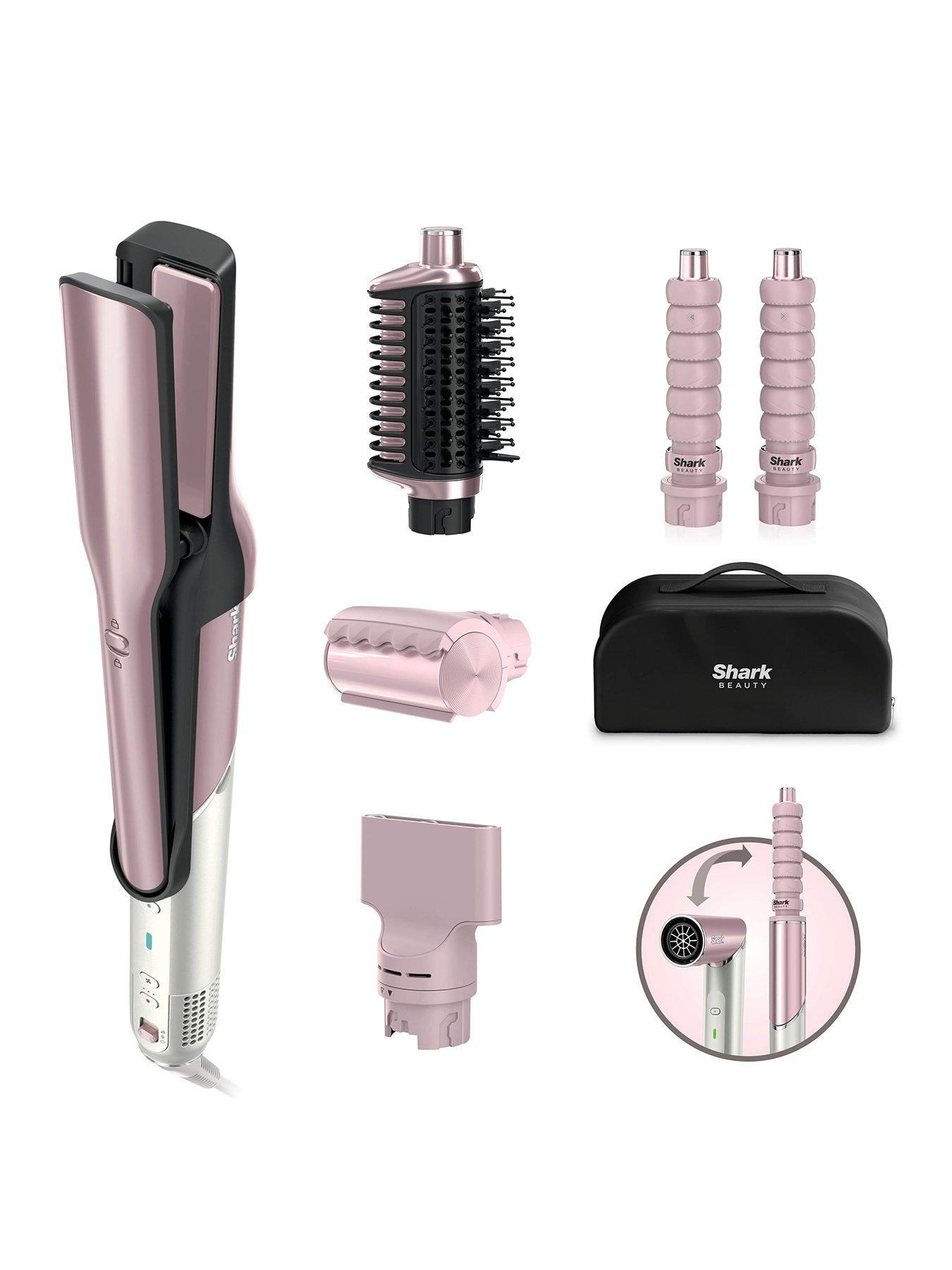 undefined Glam Sleek Straight Waves  &  Curls Pink Exclusive