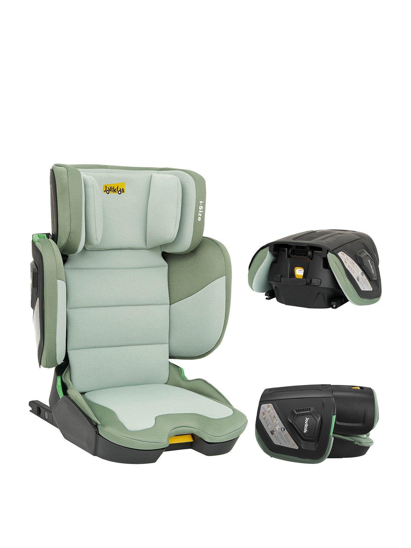  image of jovikids-compact-folding-booster-car-seat-green