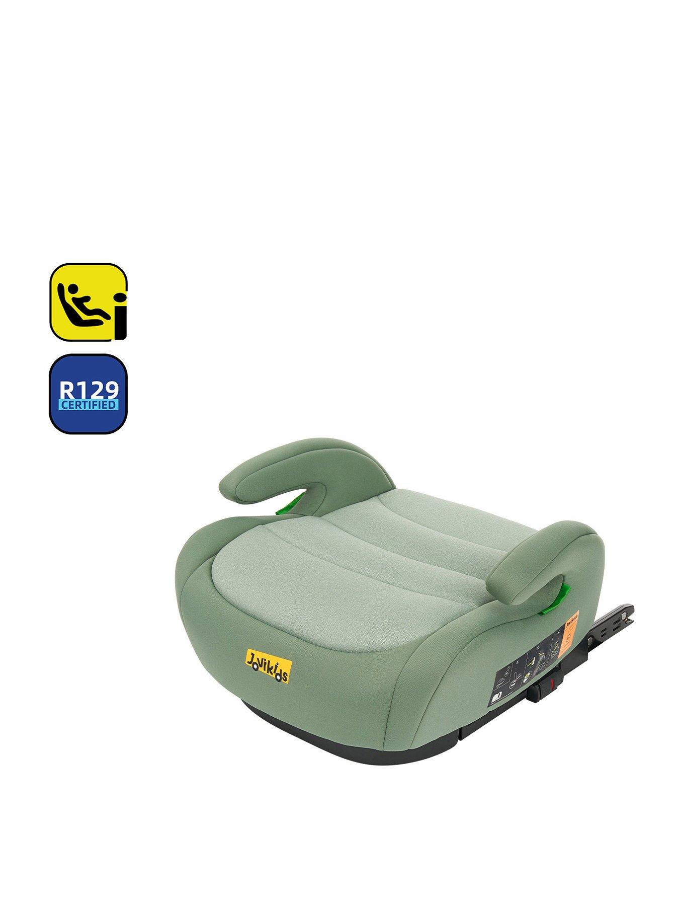  image of jovikids-ohho-isofix-booster-car-seat-green
