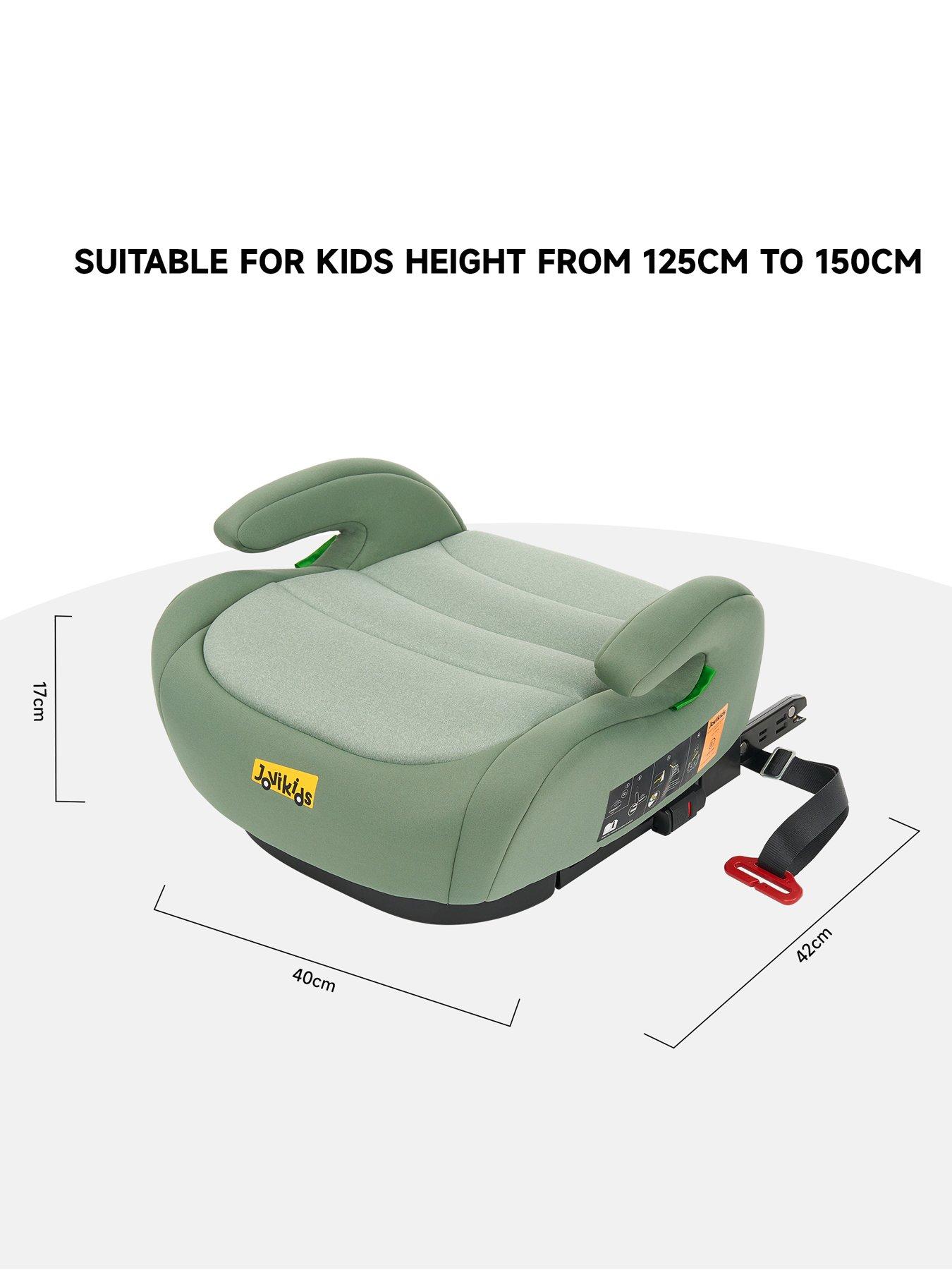 image of jovikids-ohho-isofix-booster-car-seat-green