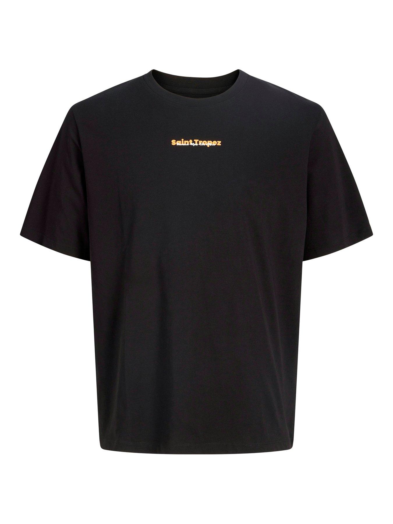 Image 6 of 7 of Jack & Jones Junior Boys City Photo Back Print Short Sleeve T-shirt - Black