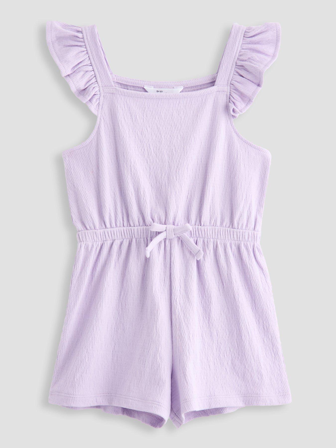 Image 2 of 5 of The Very Collection Girls 2-Pack Playsuits - Multi