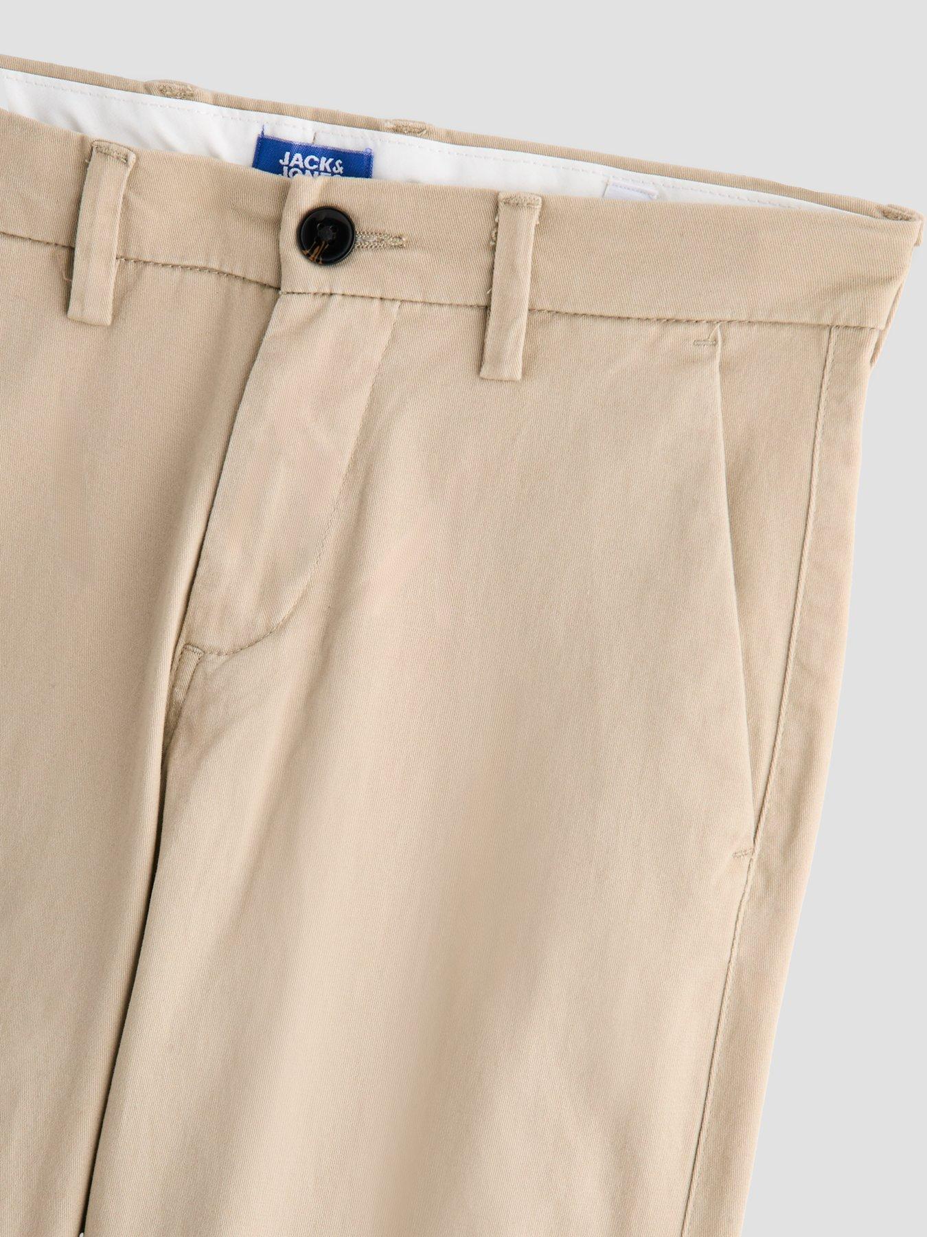 Image 3 of 4 of Jack & Jones Junior Boys Kane Dylan Chinos - Beige