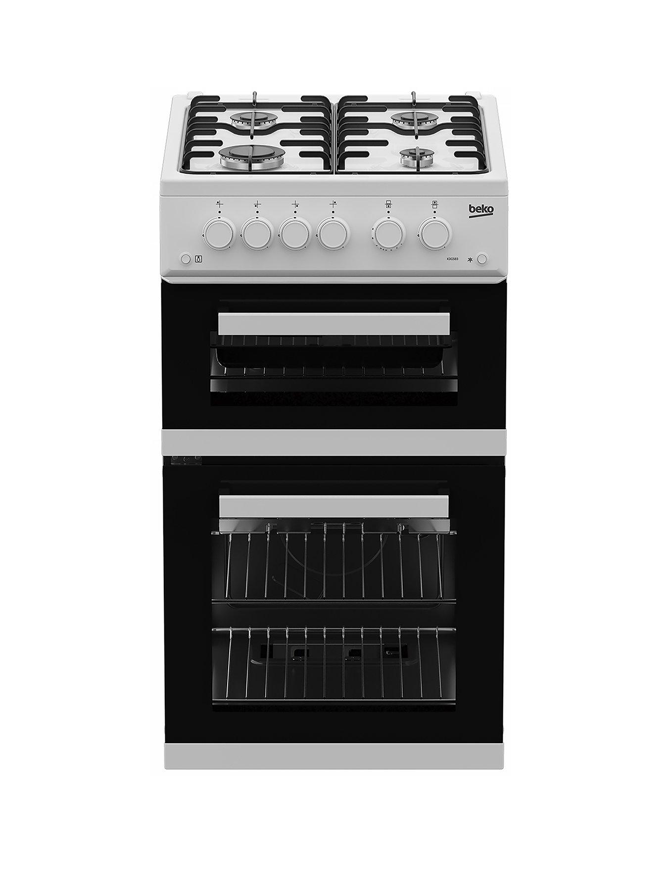 Image 1 of 6 of Beko Beko-KDG583W-Gas-Cooking FS-WHITE