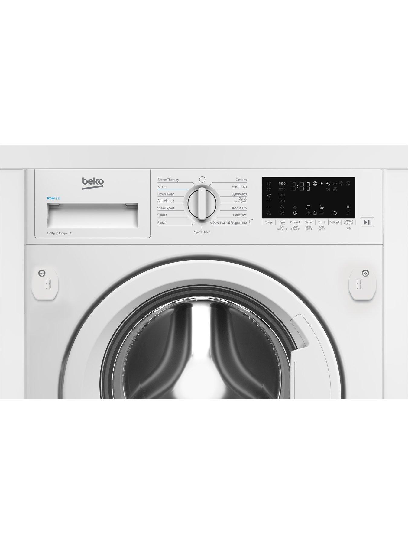  image of beko-wtik94121f-1400-rpm-built-in-washing-machine