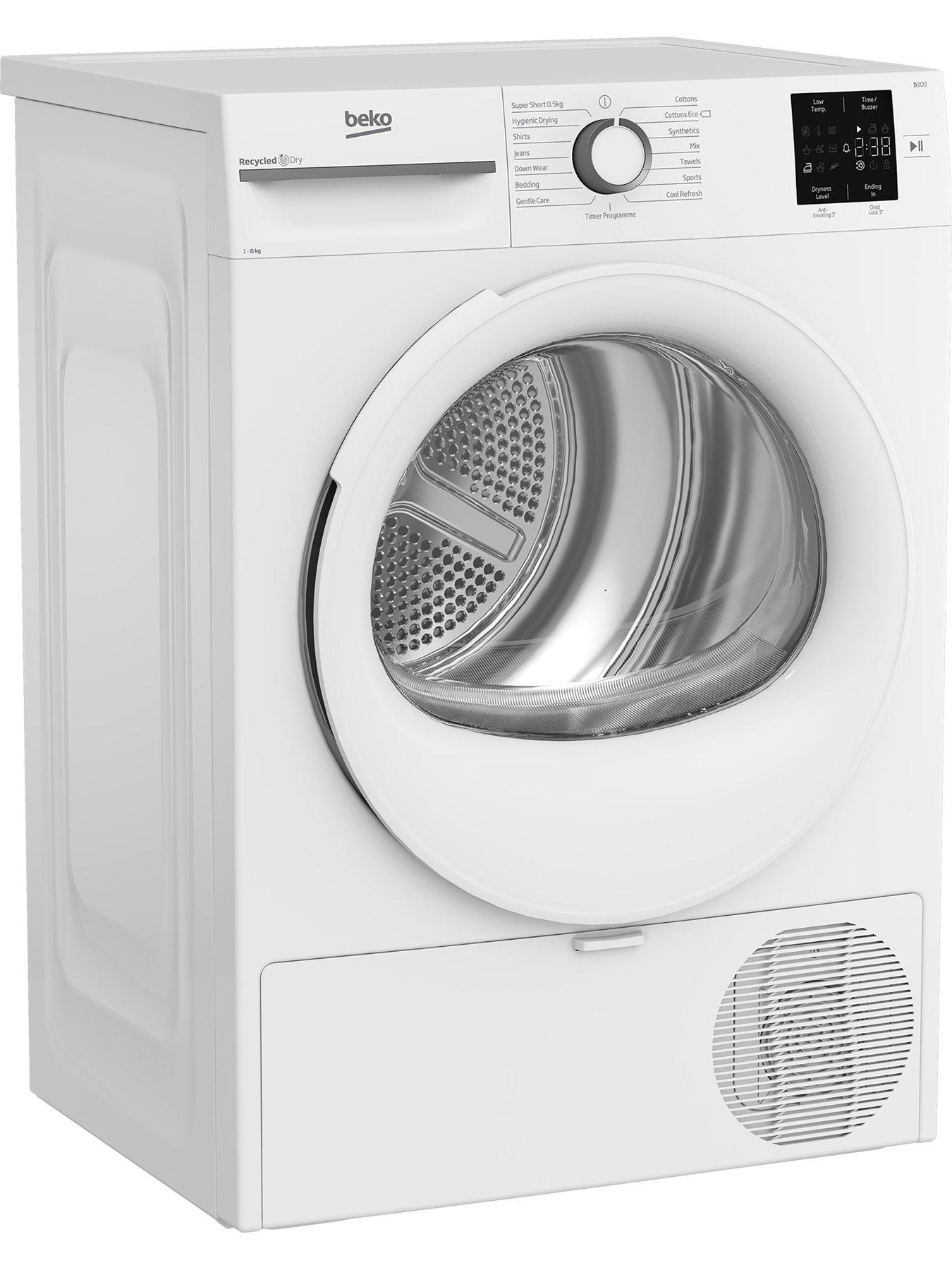 Image 2 of 7 of Beko BM3T3822W Heat Pump Dryers White