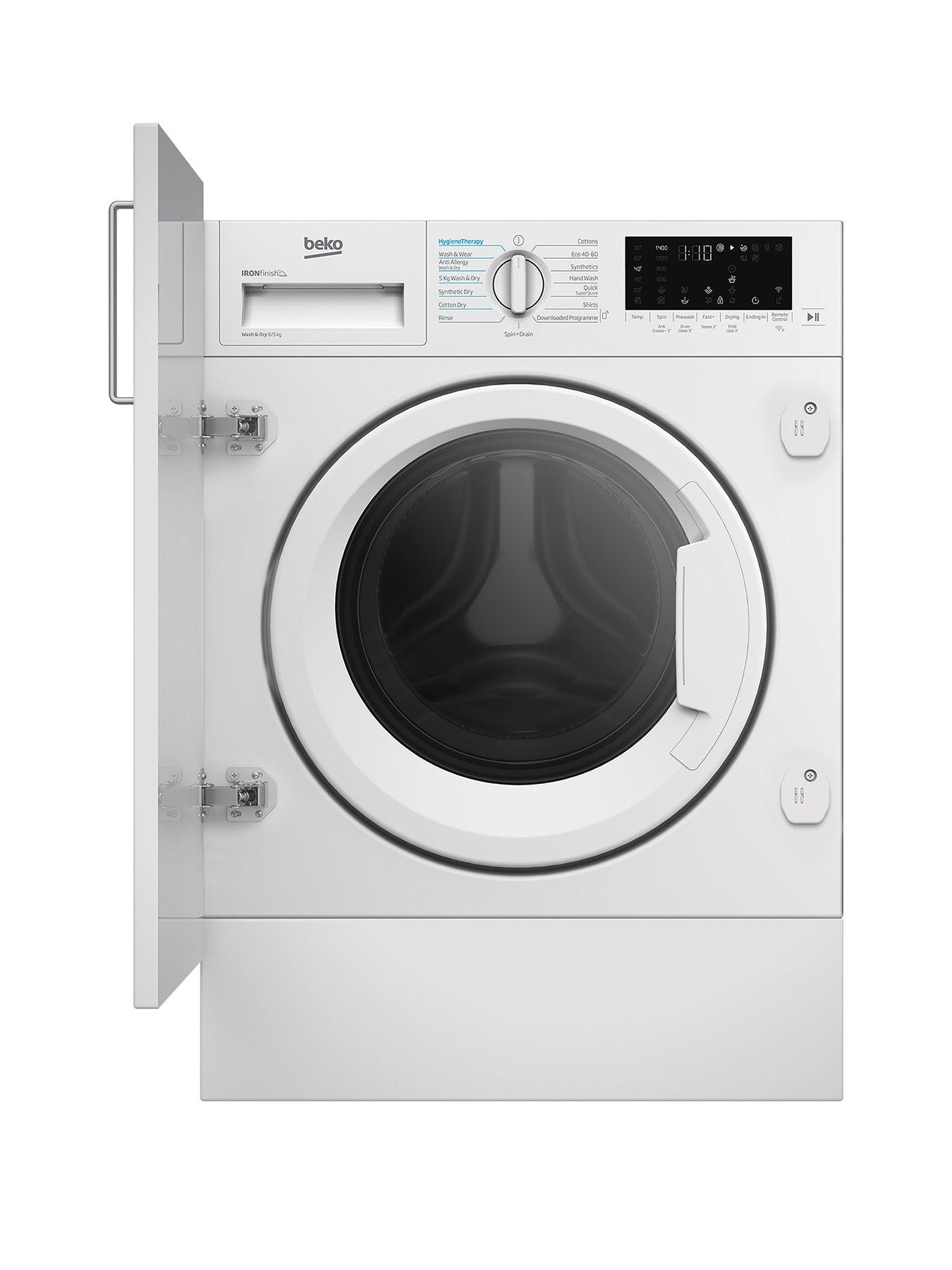 Beko Beko-WDIK854411F-1400 rpm-Washer/Dryer BI-INTEGRATED