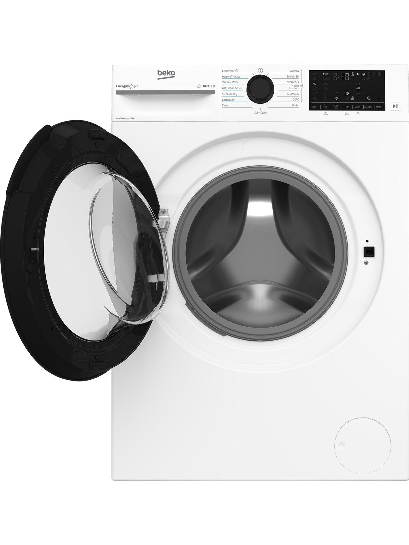 image of beko-beko-bm5d59645uw-1400-rpm-washerdryer-fs-white