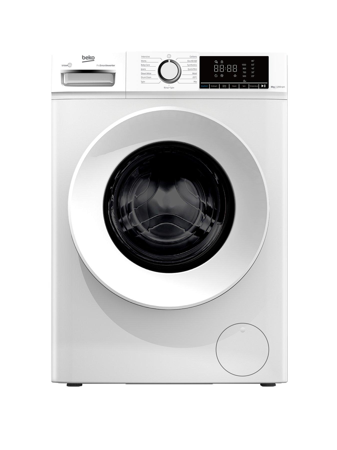 Beko BW1O3821W 1200 rpm Washing Machine White